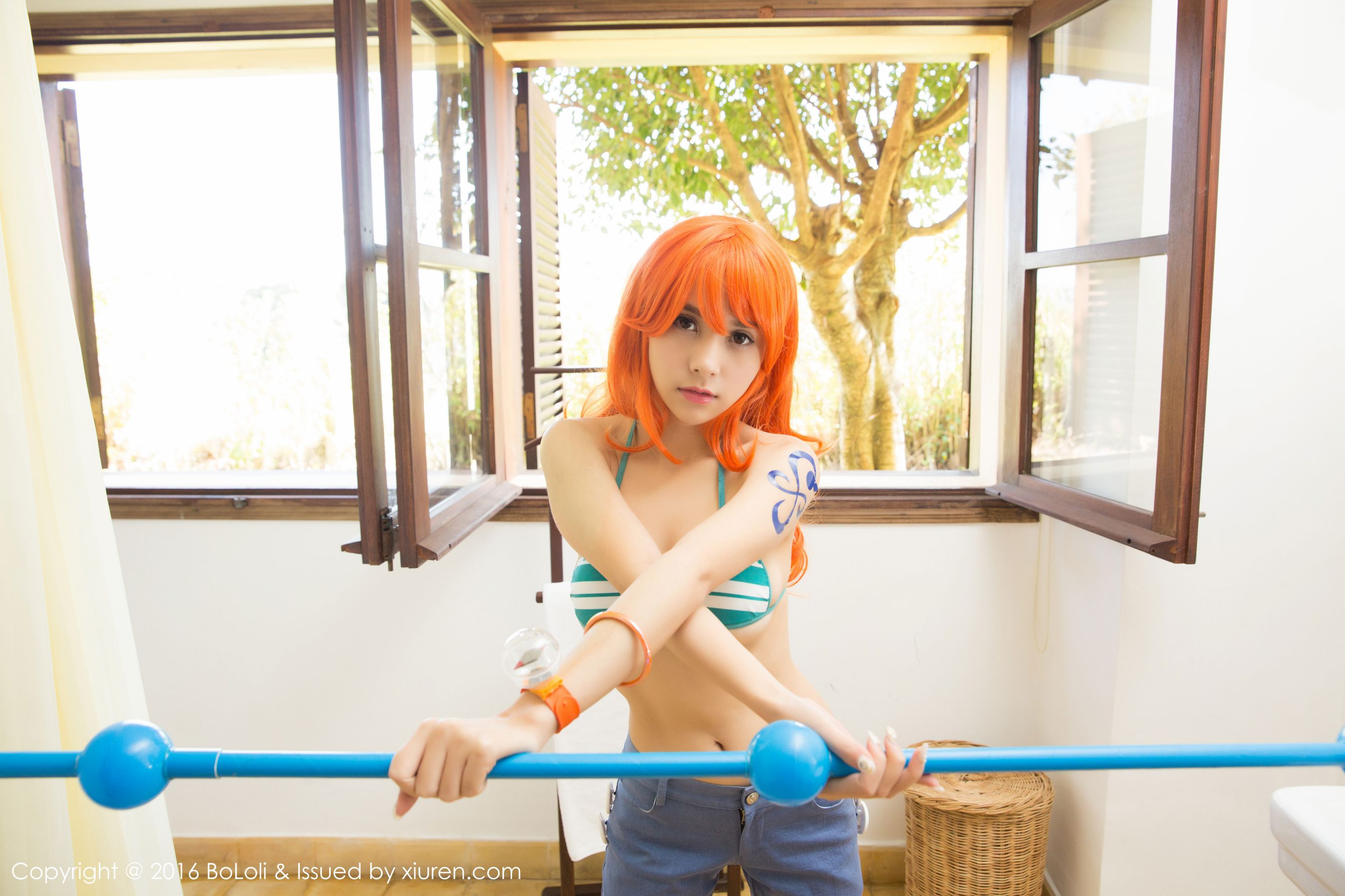 夏美酱《海贼王娜美COS》  Vol.090 写真集-图24