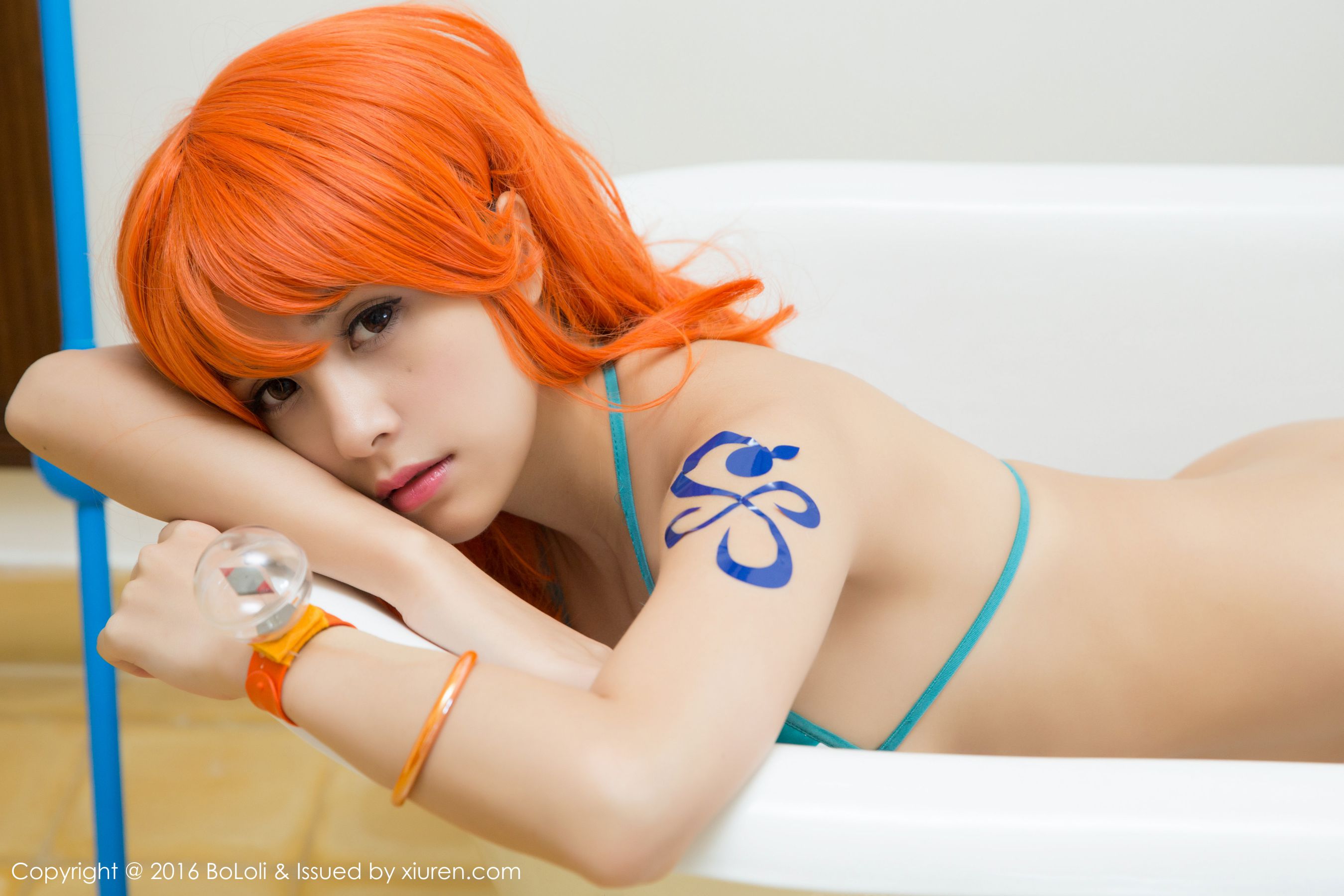 夏美酱《海贼王娜美COS》  Vol.090 写真集-图27