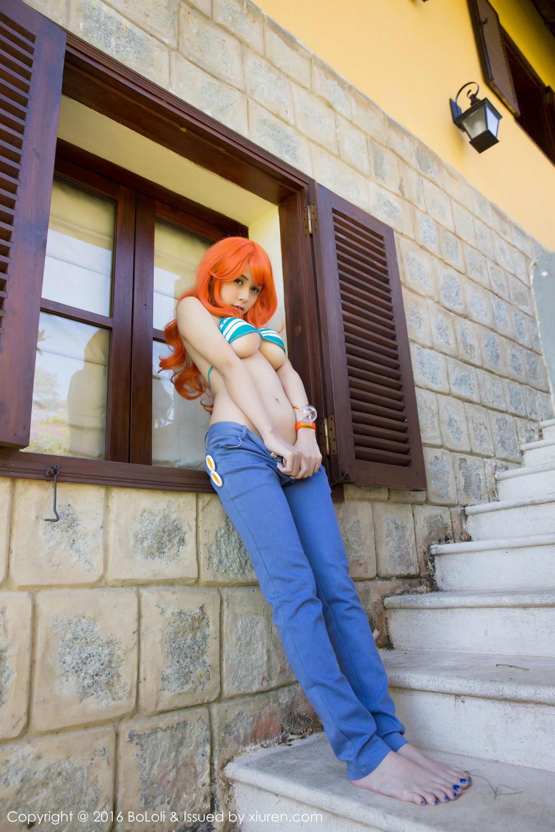 夏美酱《海贼王娜美COS》  Vol.090 写真集-图3