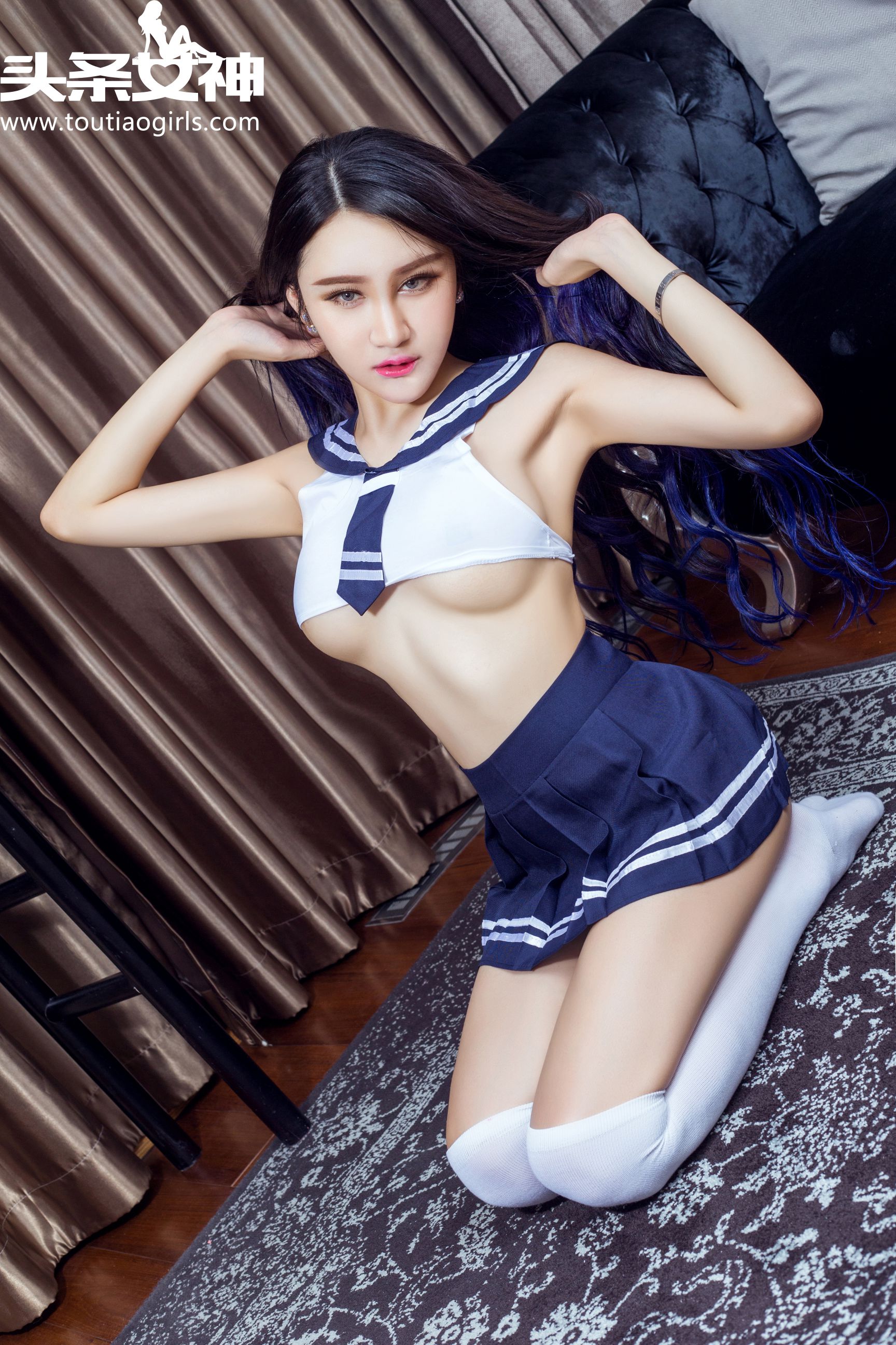 信悦儿《美的香菇 学生制服控》-图4