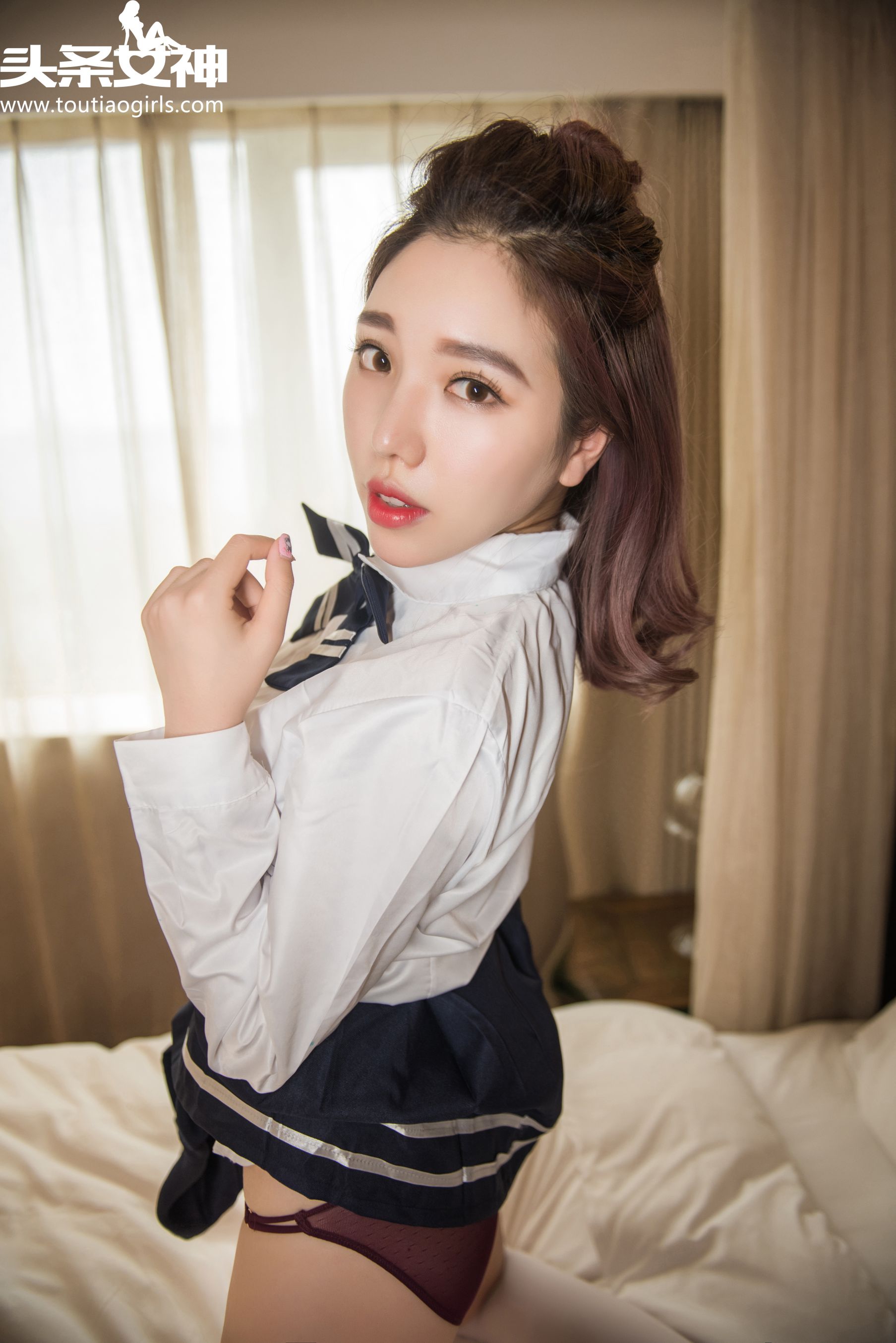 筱妮/妮小妖《草莓牛奶 青春学生妹》-图8