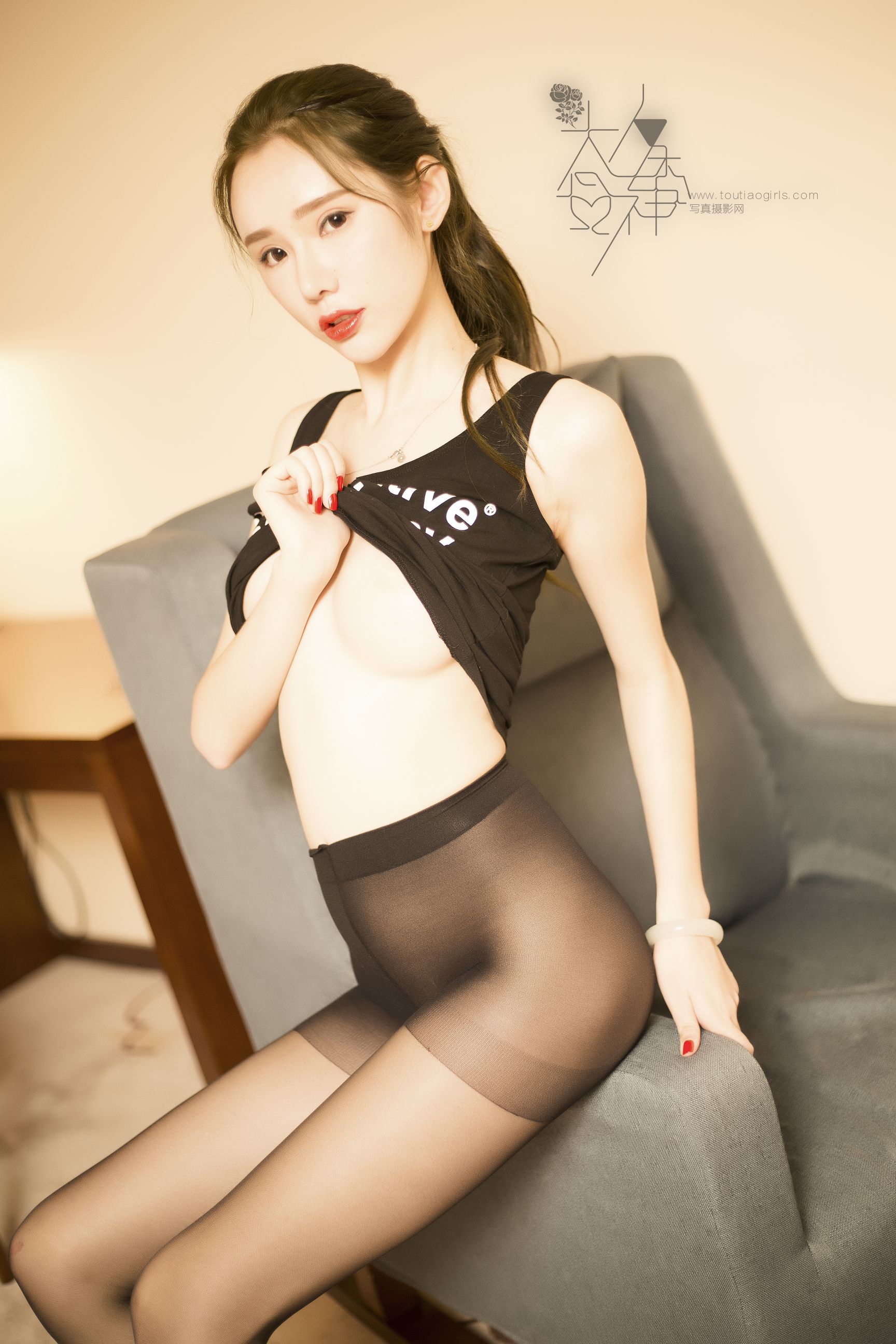 萌琪琪《丝丝入袜》  VIP特辑-图12