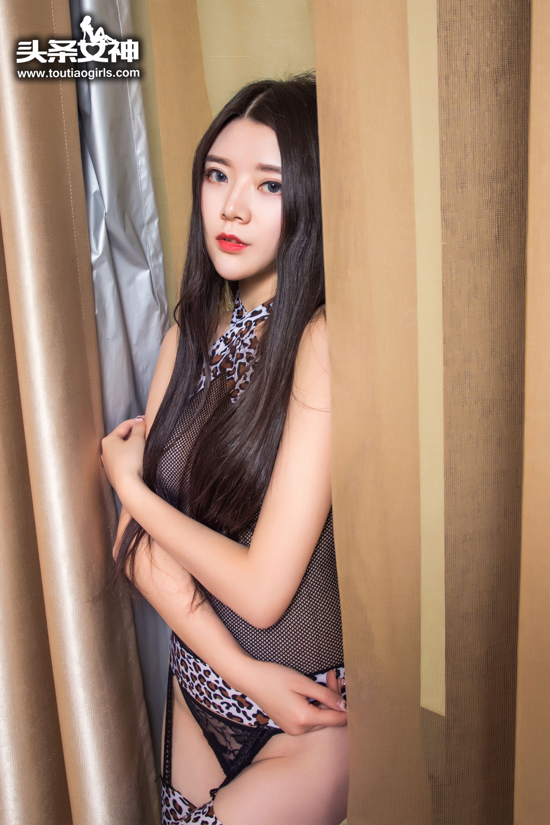 林蕾《敏感仙子 连体黑丝》-图19