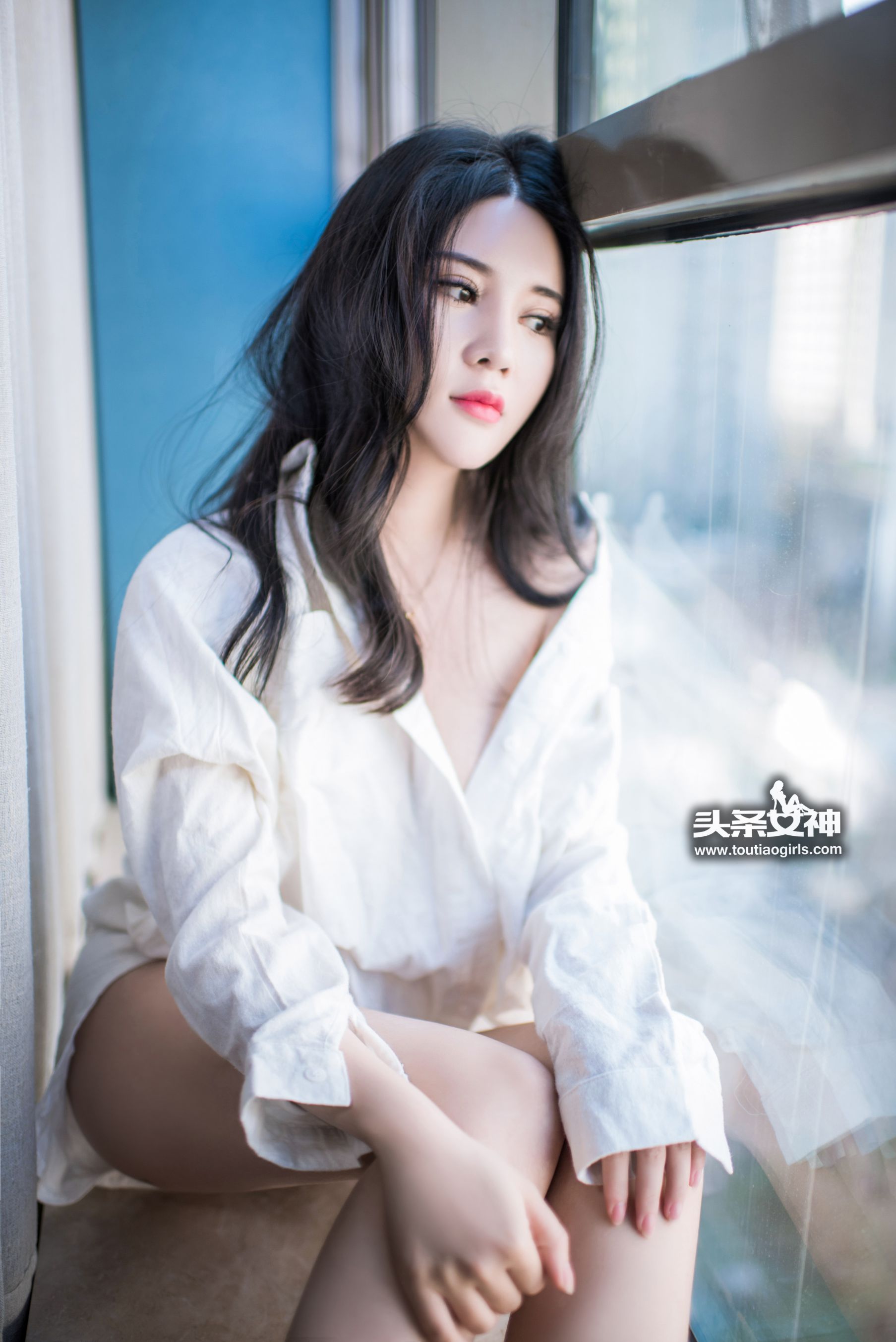 Sukki可儿《性感开发 热情白衬衣》-图15