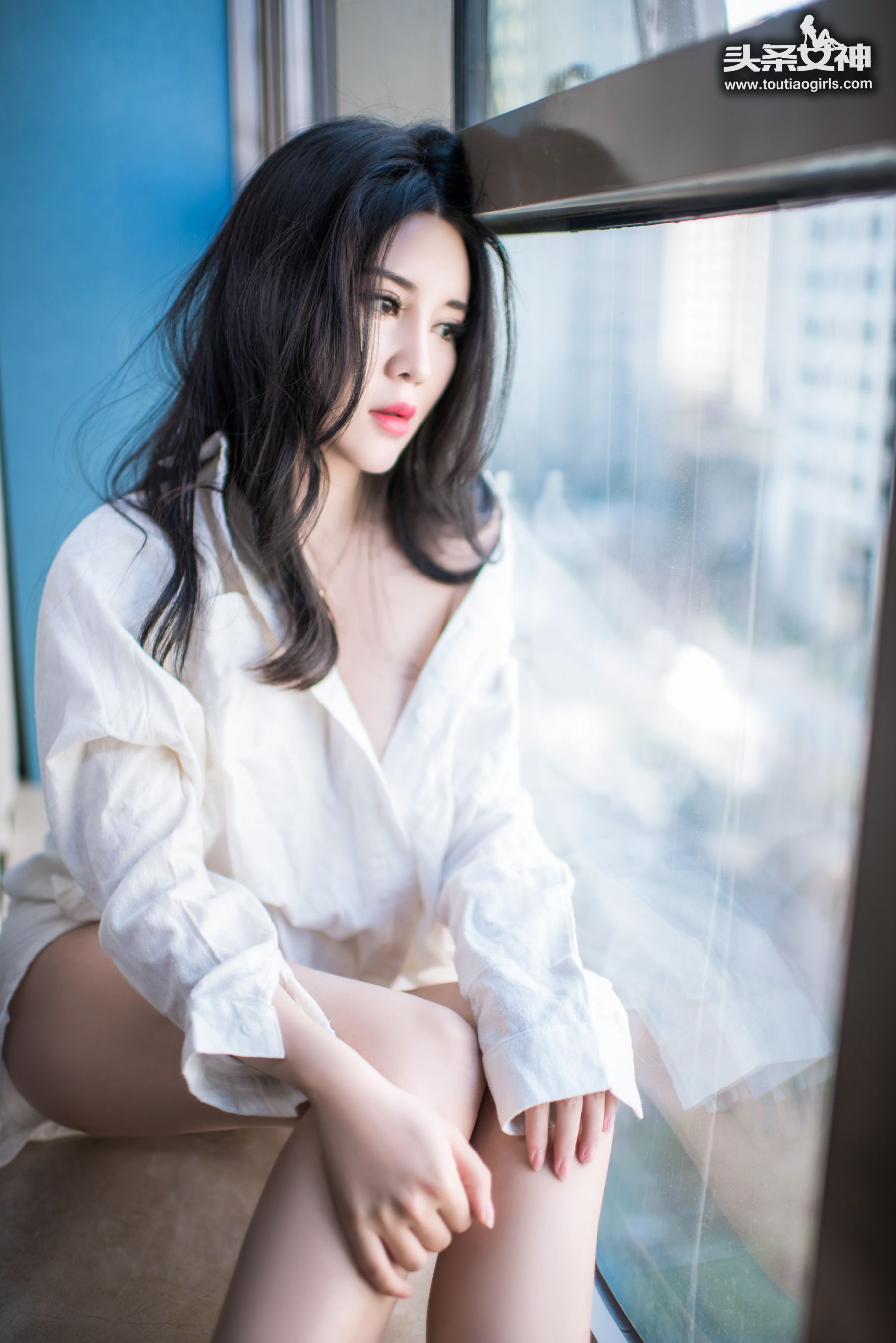 Sukki可儿《性感开发 热情白衬衣》-图16
