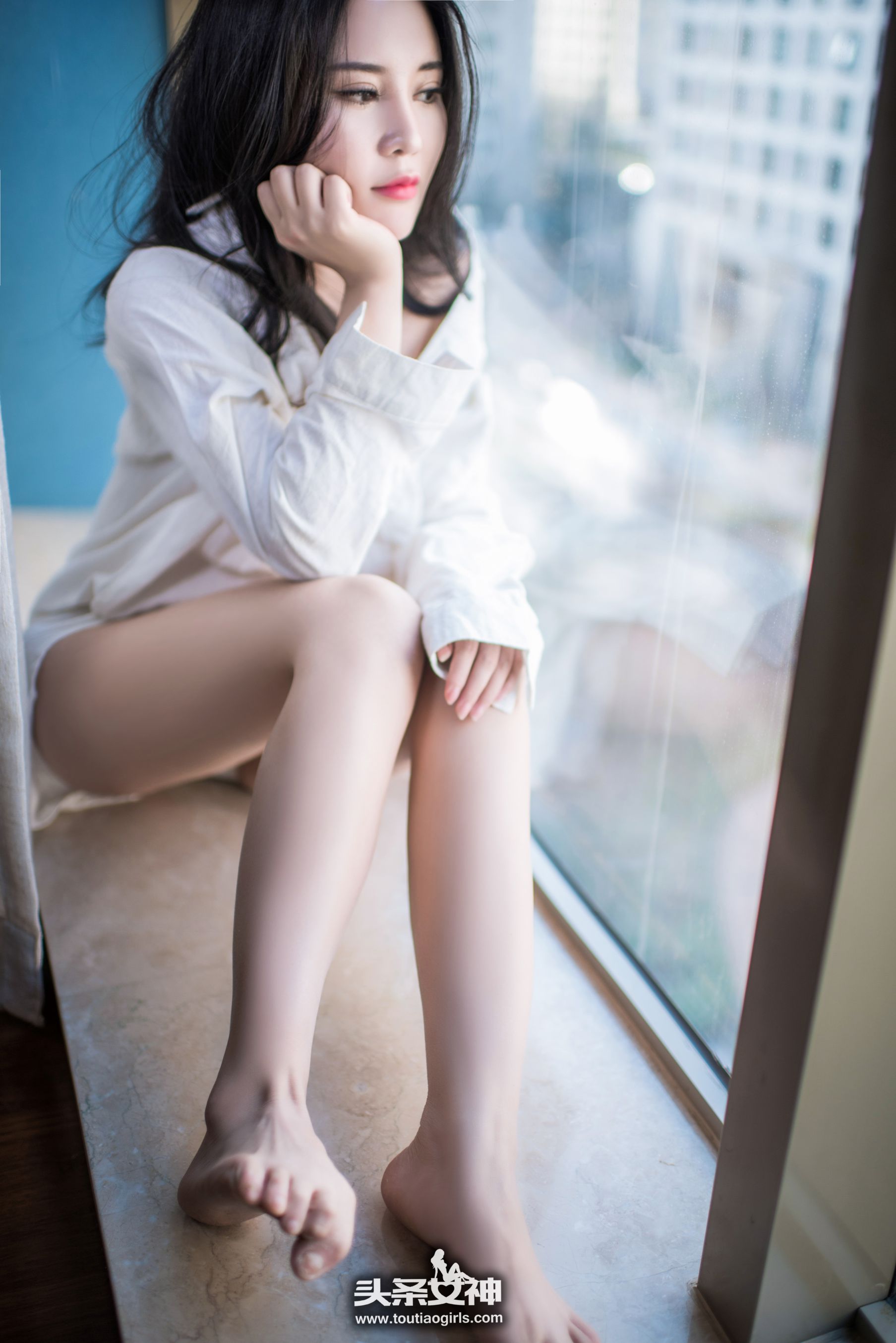 Sukki可儿《性感开发 热情白衬衣》-图17
