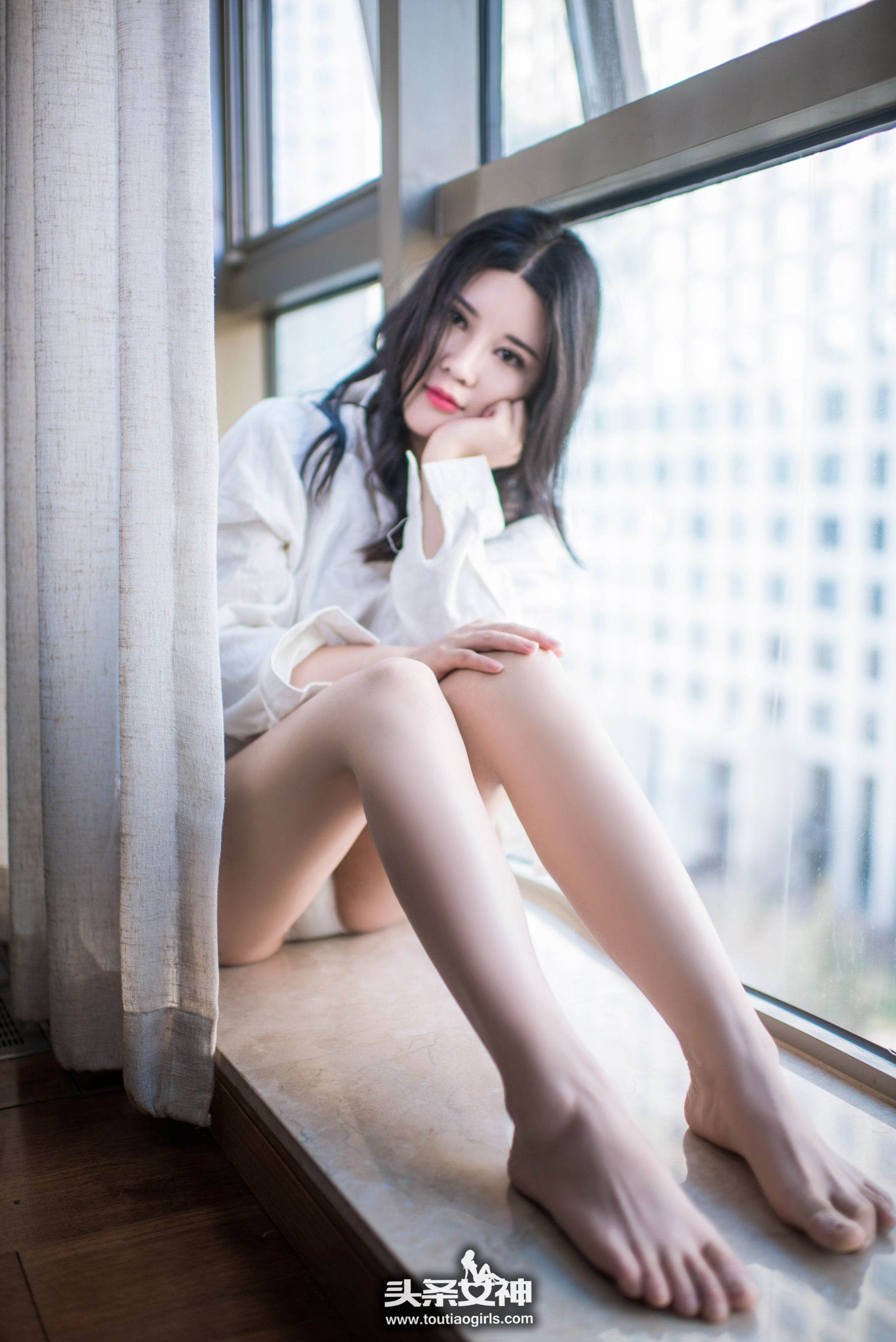 Sukki可儿《性感开发 热情白衬衣》-图18