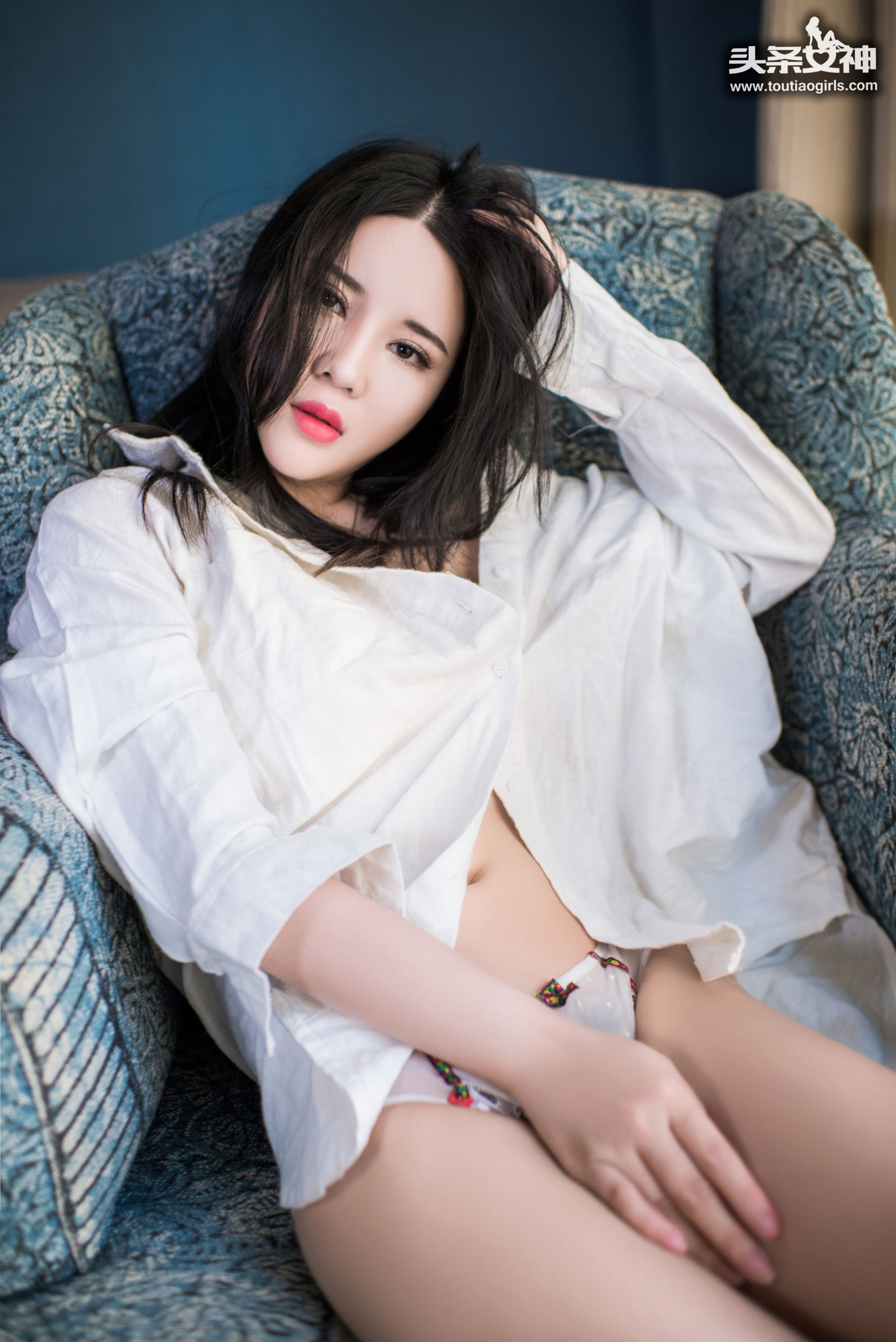 Sukki可儿《性感开发 热情白衬衣》-图6