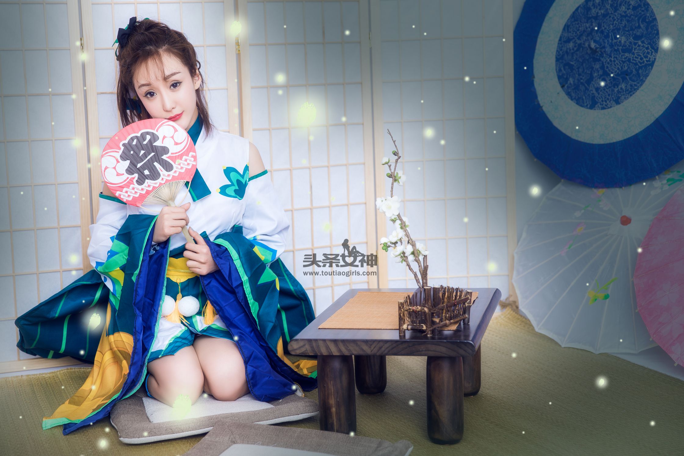 米粒儿/顾籼《御魂莹草COS》-图1
