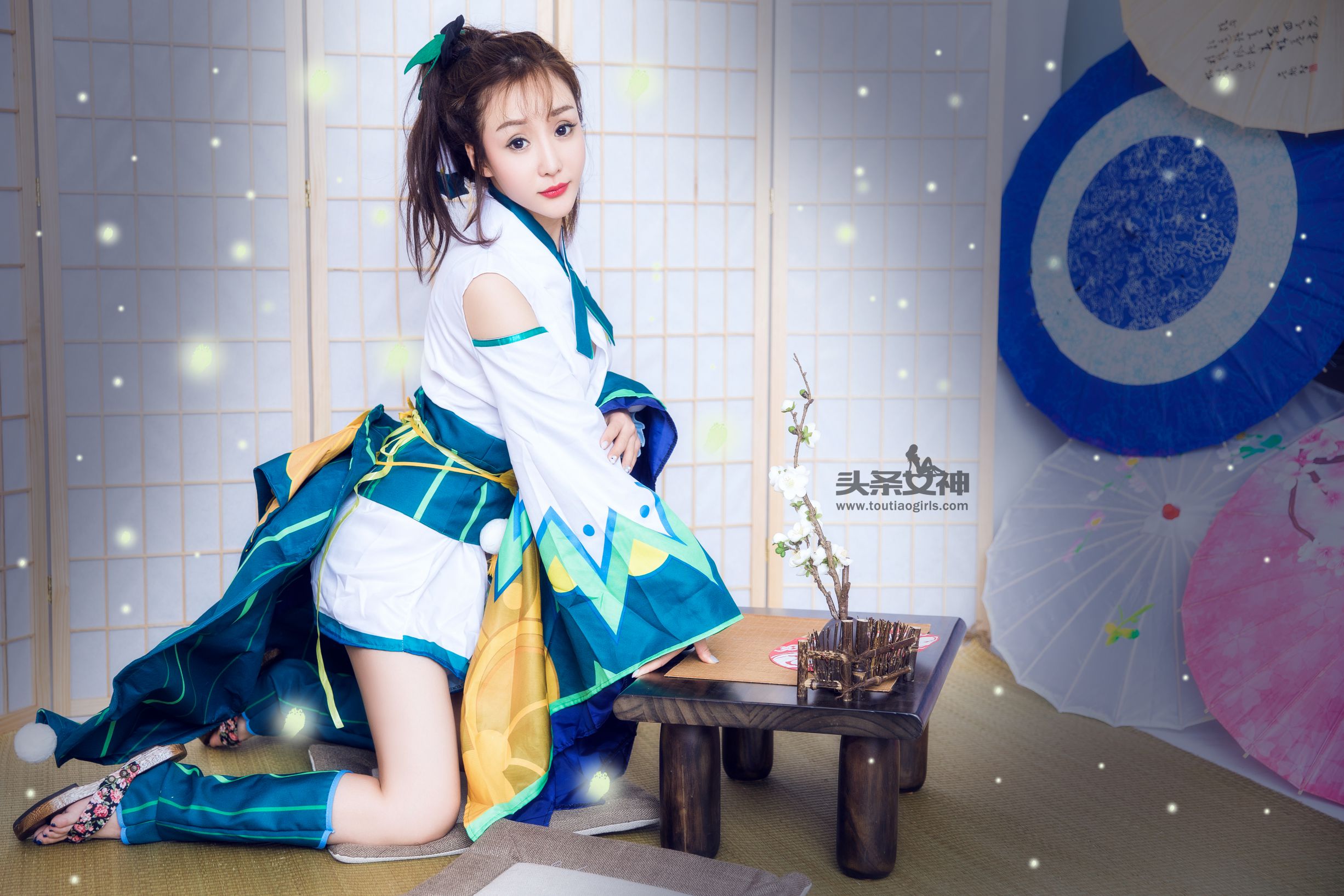 米粒儿/顾籼《御魂莹草COS》-图2
