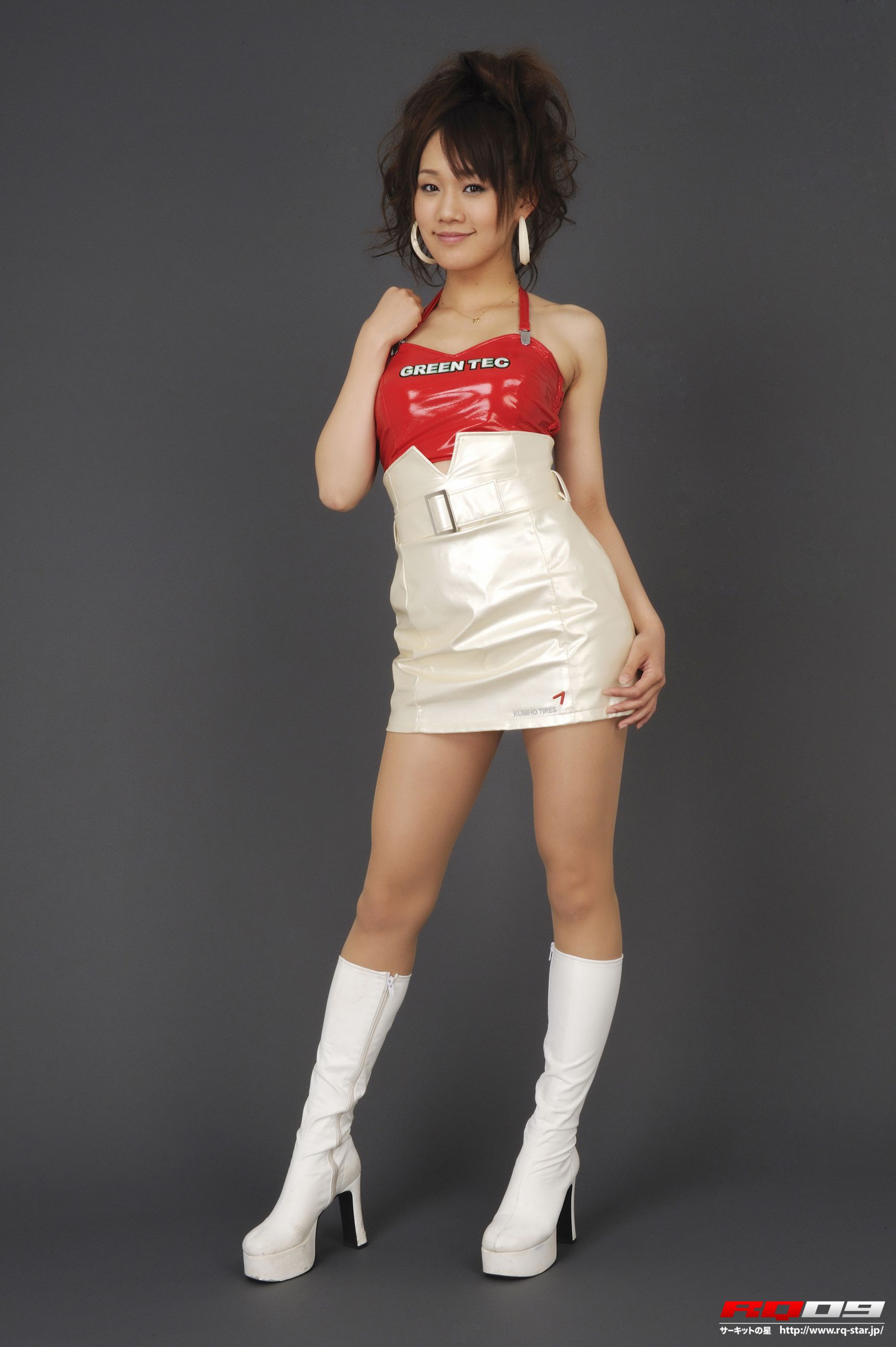 NO.00132 Reina Fuchiwaki 淵脇レイナ Race Queen – Green Tec 写真集-图2