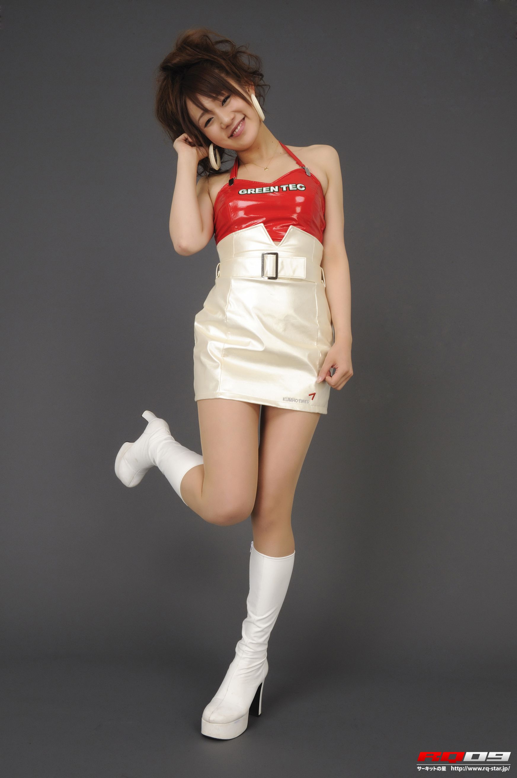 NO.00132 Reina Fuchiwaki 淵脇レイナ Race Queen – Green Tec 写真集-图49