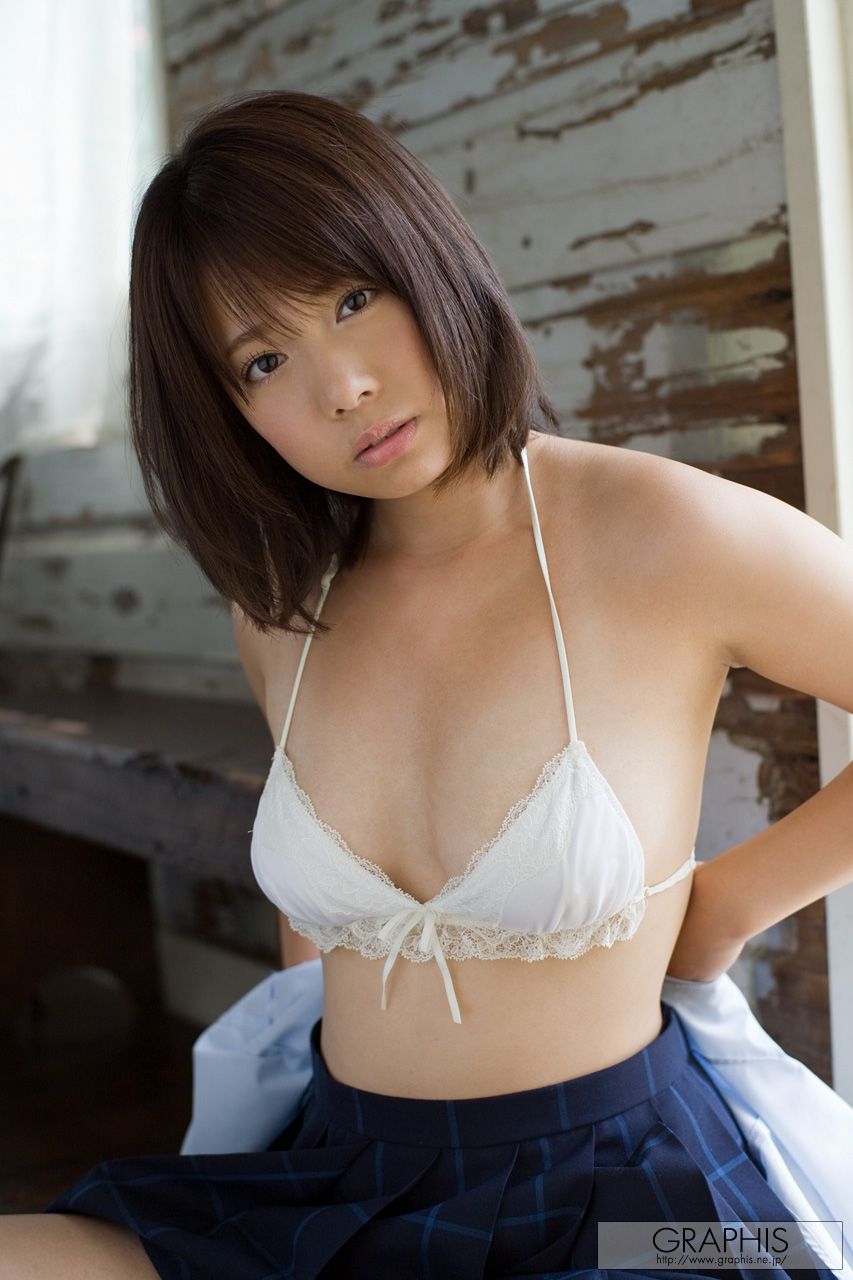 An Shinohara 篠原杏  First Gravure 初脱ぎ娘-图19