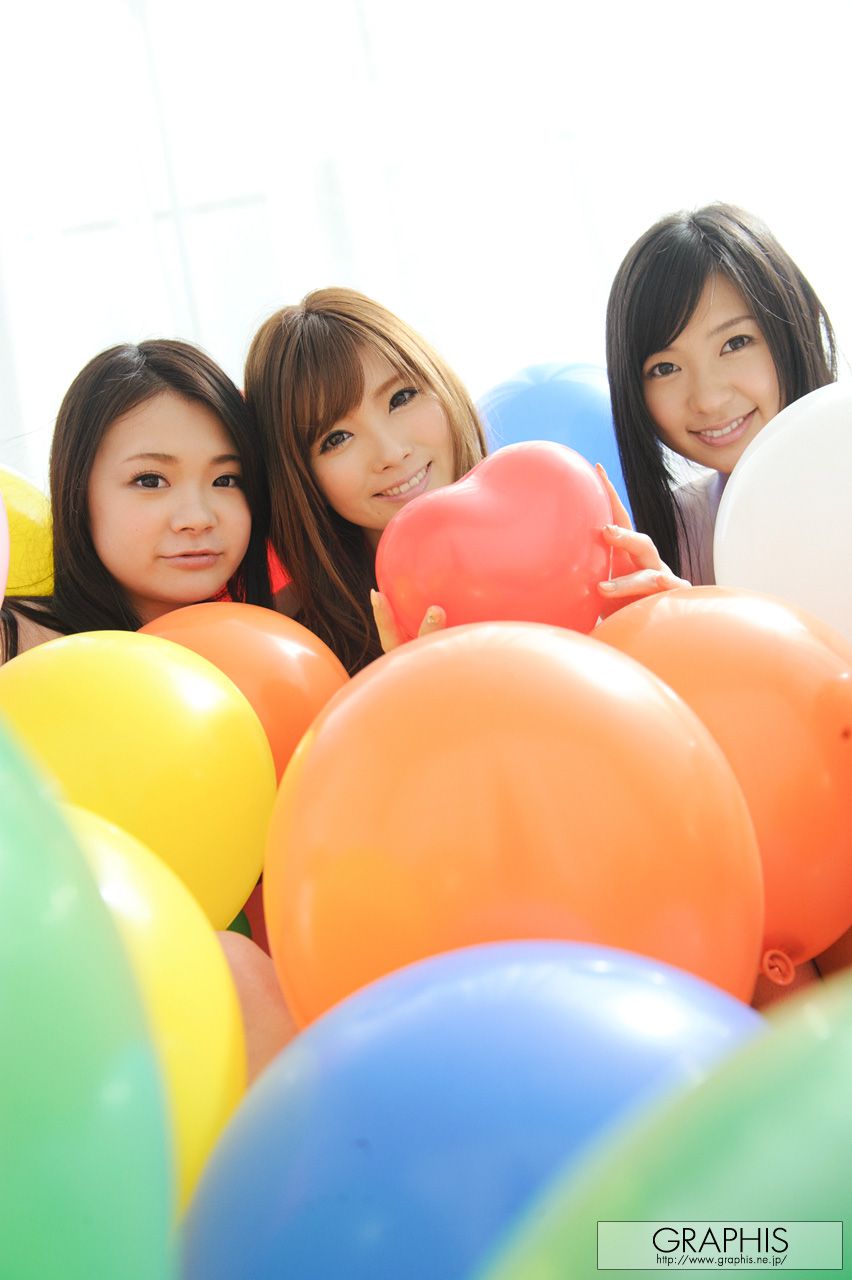 鹤田かな、加藤リナ、小仓奈々  Special Girls Gravure-图11