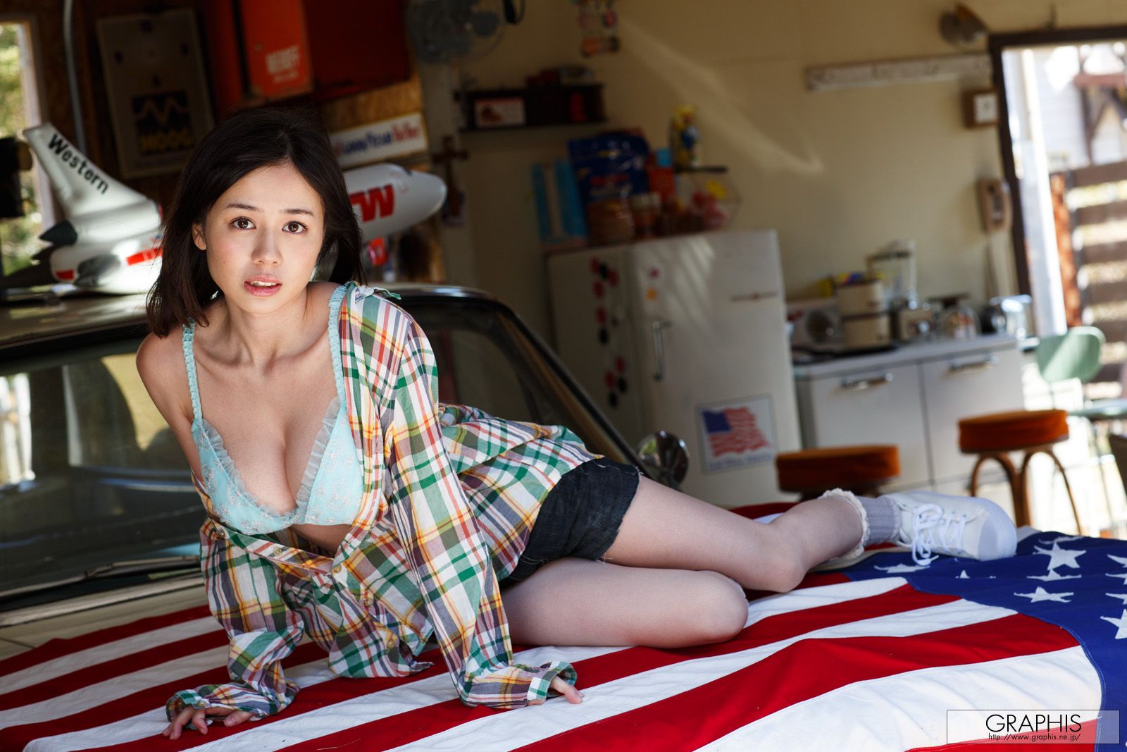 吉川あいみ/吉川爱美  First Gravure 初脱ぎ娘-图7