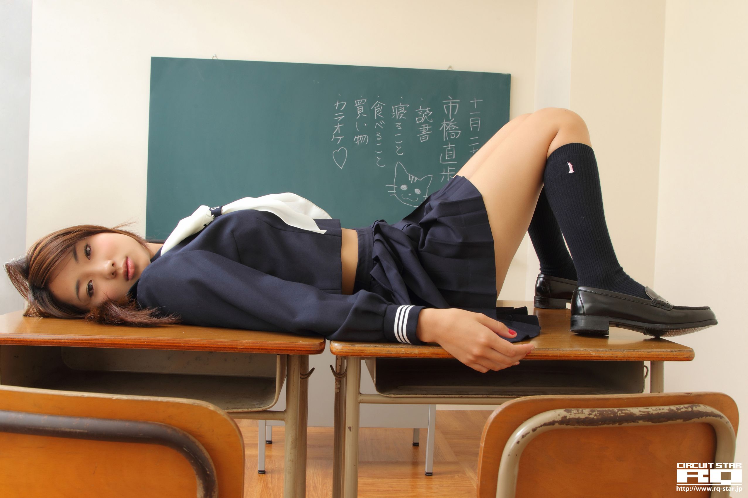 NO.00590 Naoho Ichihashi 市橋直歩 School Girl 写真集-图111