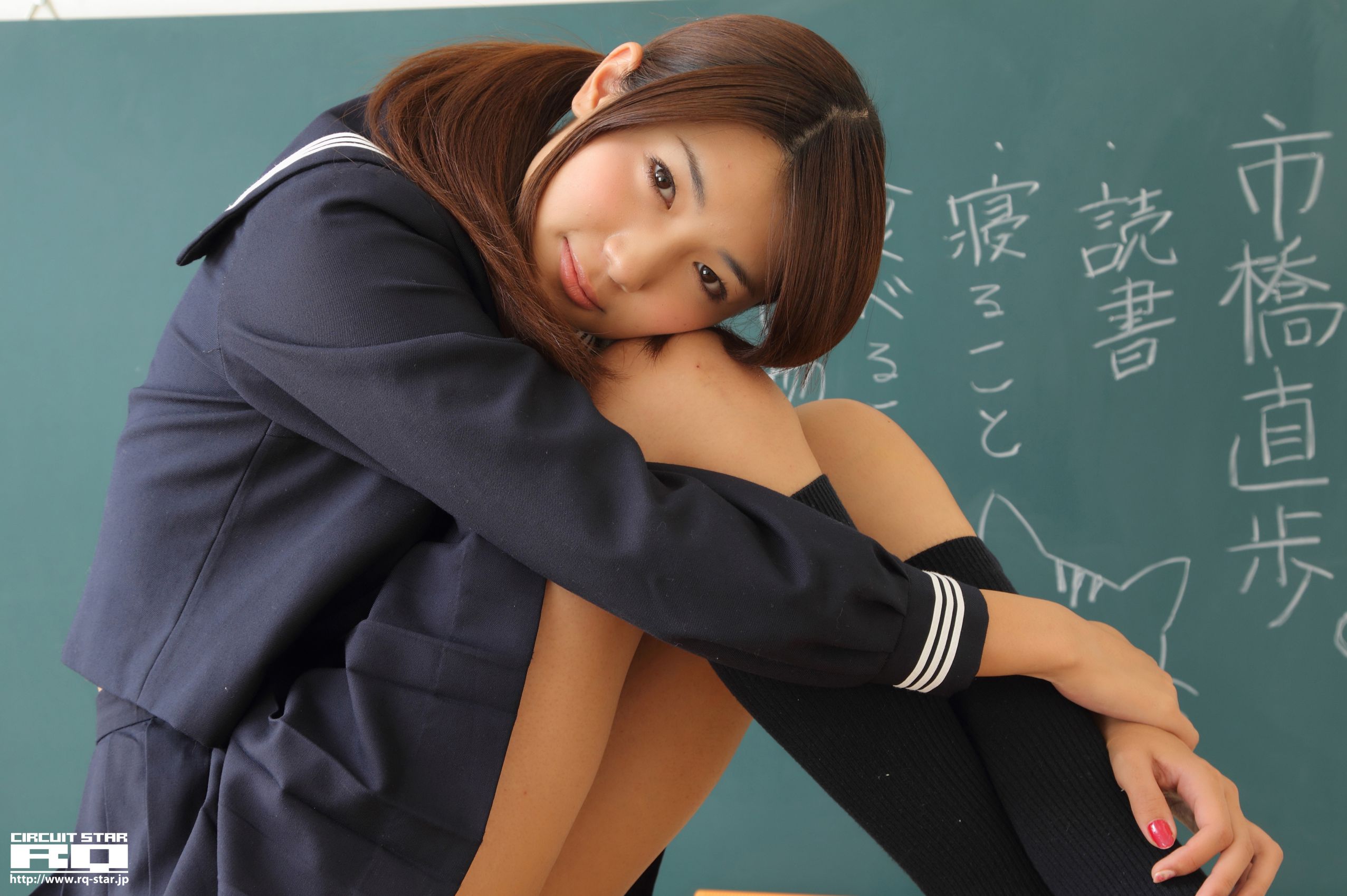 NO.00590 Naoho Ichihashi 市橋直歩 School Girl 写真集-图12