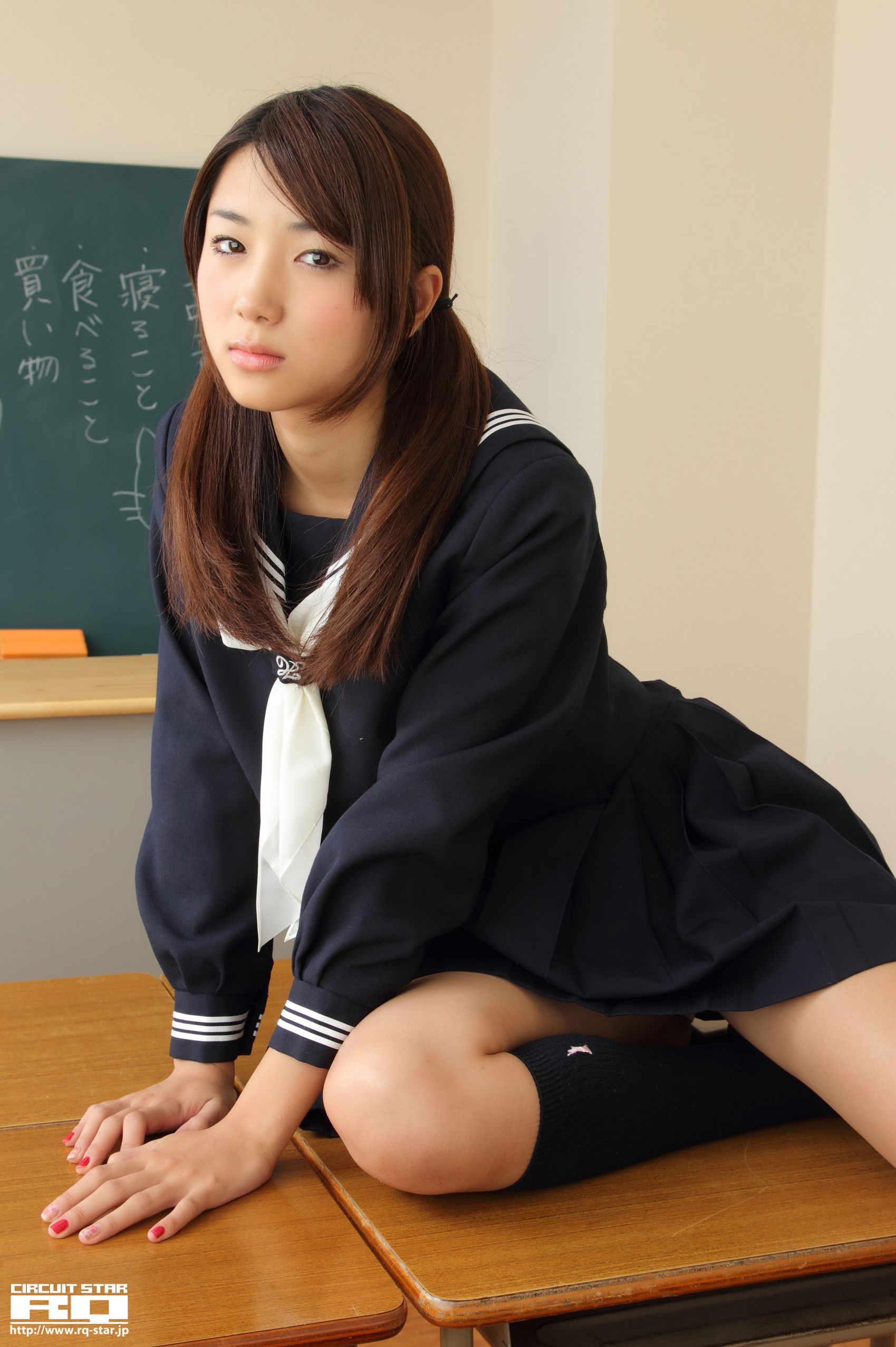 NO.00590 Naoho Ichihashi 市橋直歩 School Girl 写真集-图141