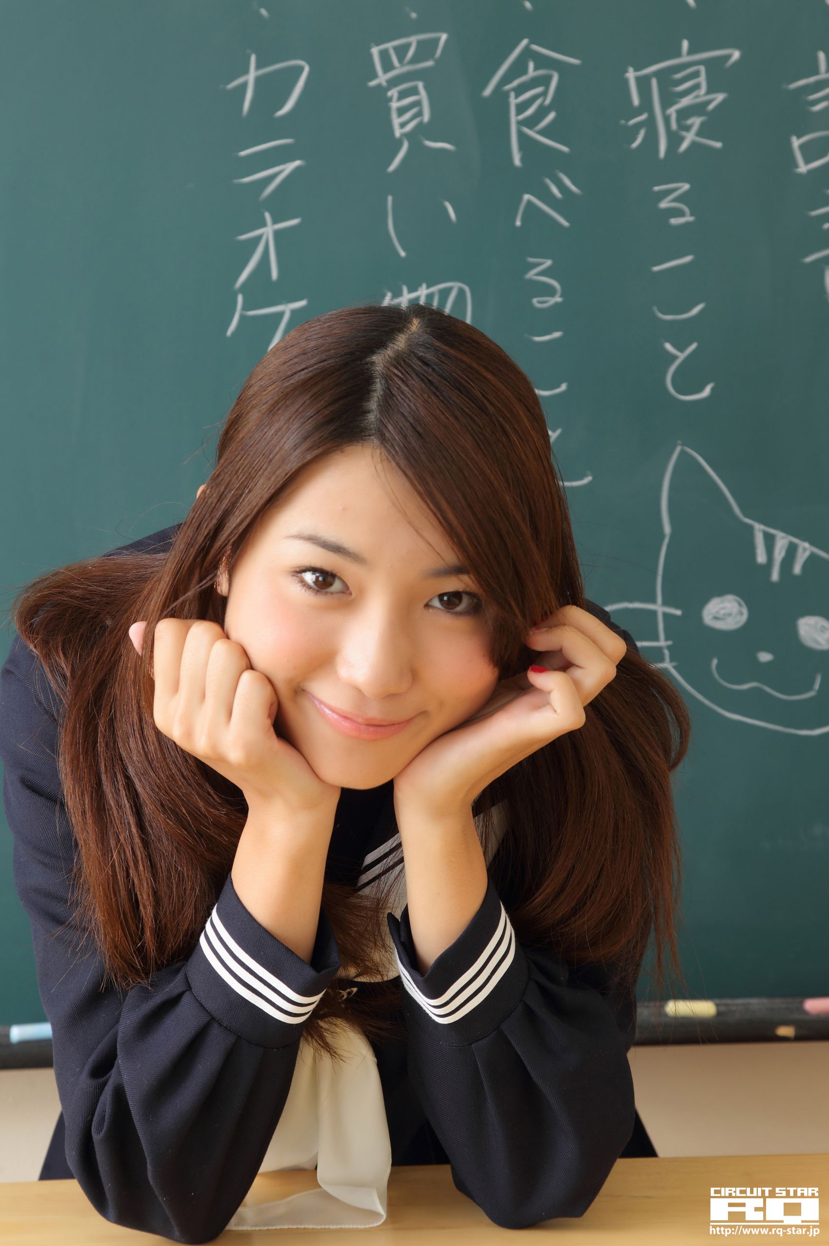 NO.00590 Naoho Ichihashi 市橋直歩 School Girl 写真集-图3