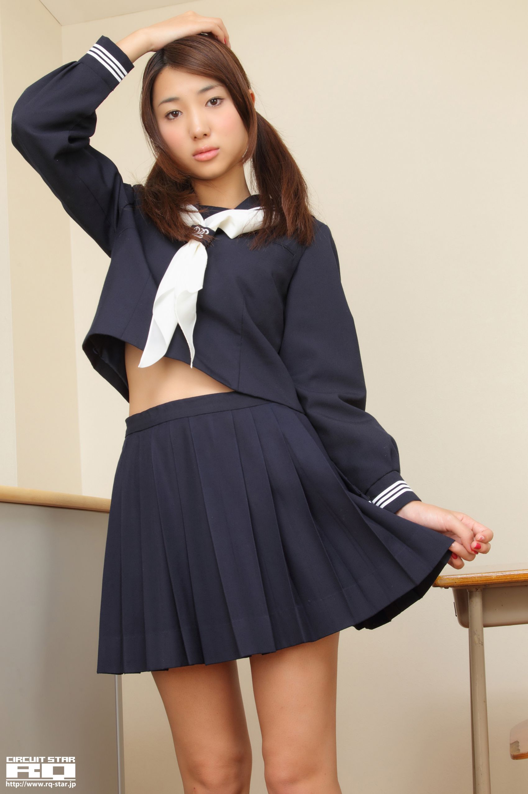 NO.00590 Naoho Ichihashi 市橋直歩 School Girl 写真集-图48
