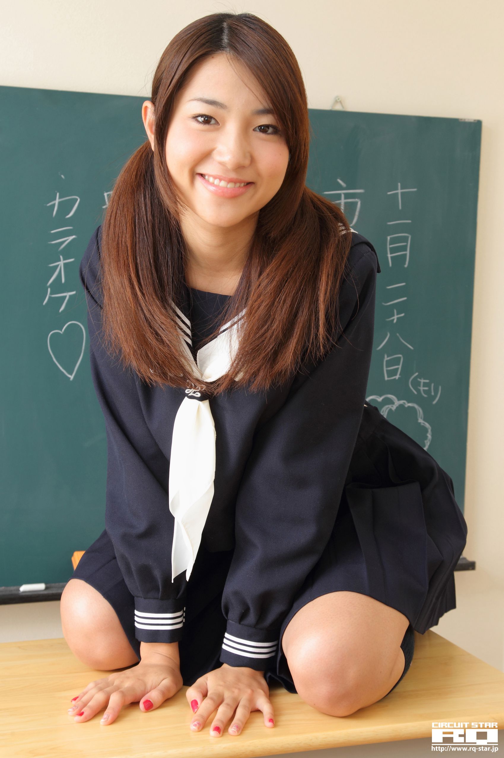 NO.00590 Naoho Ichihashi 市橋直歩 School Girl 写真集-图4