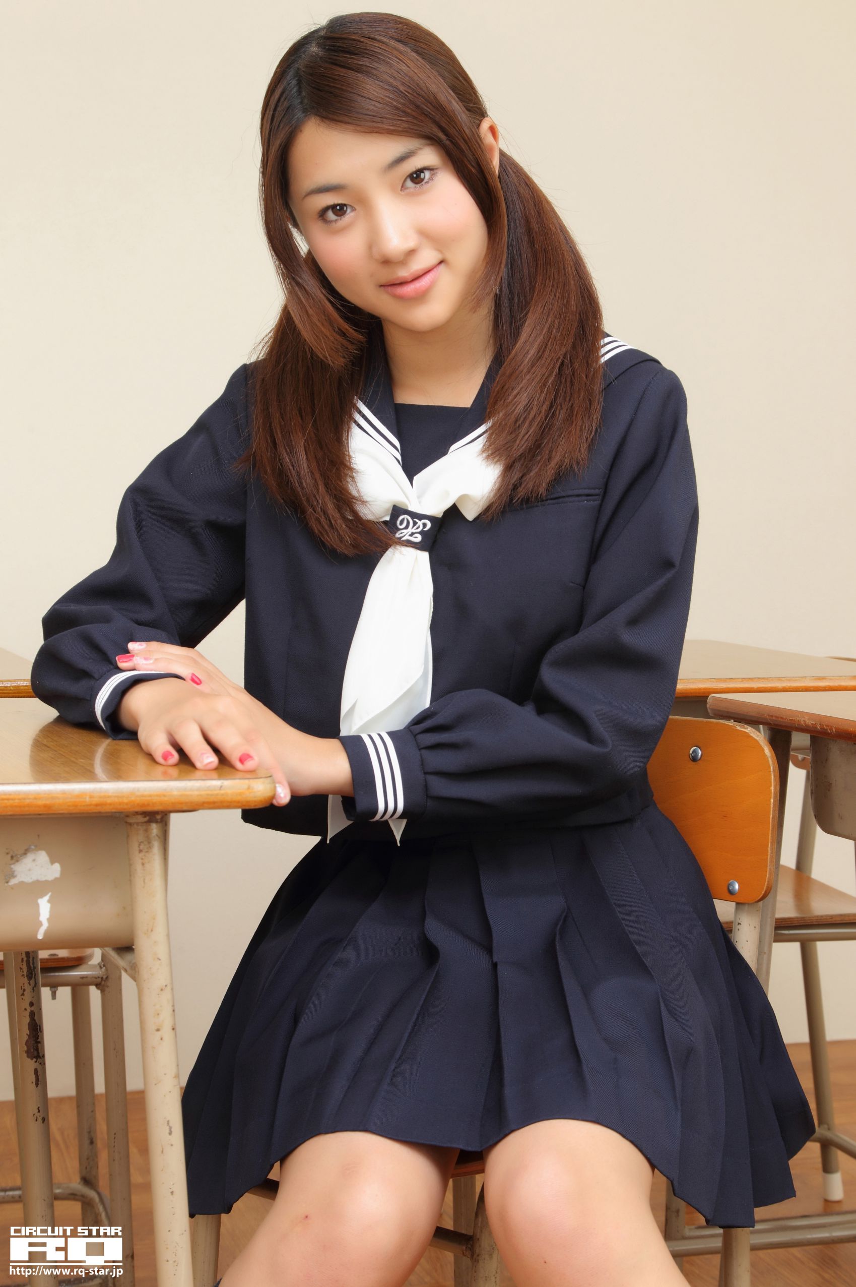 NO.00590 Naoho Ichihashi 市橋直歩 School Girl 写真集-图60
