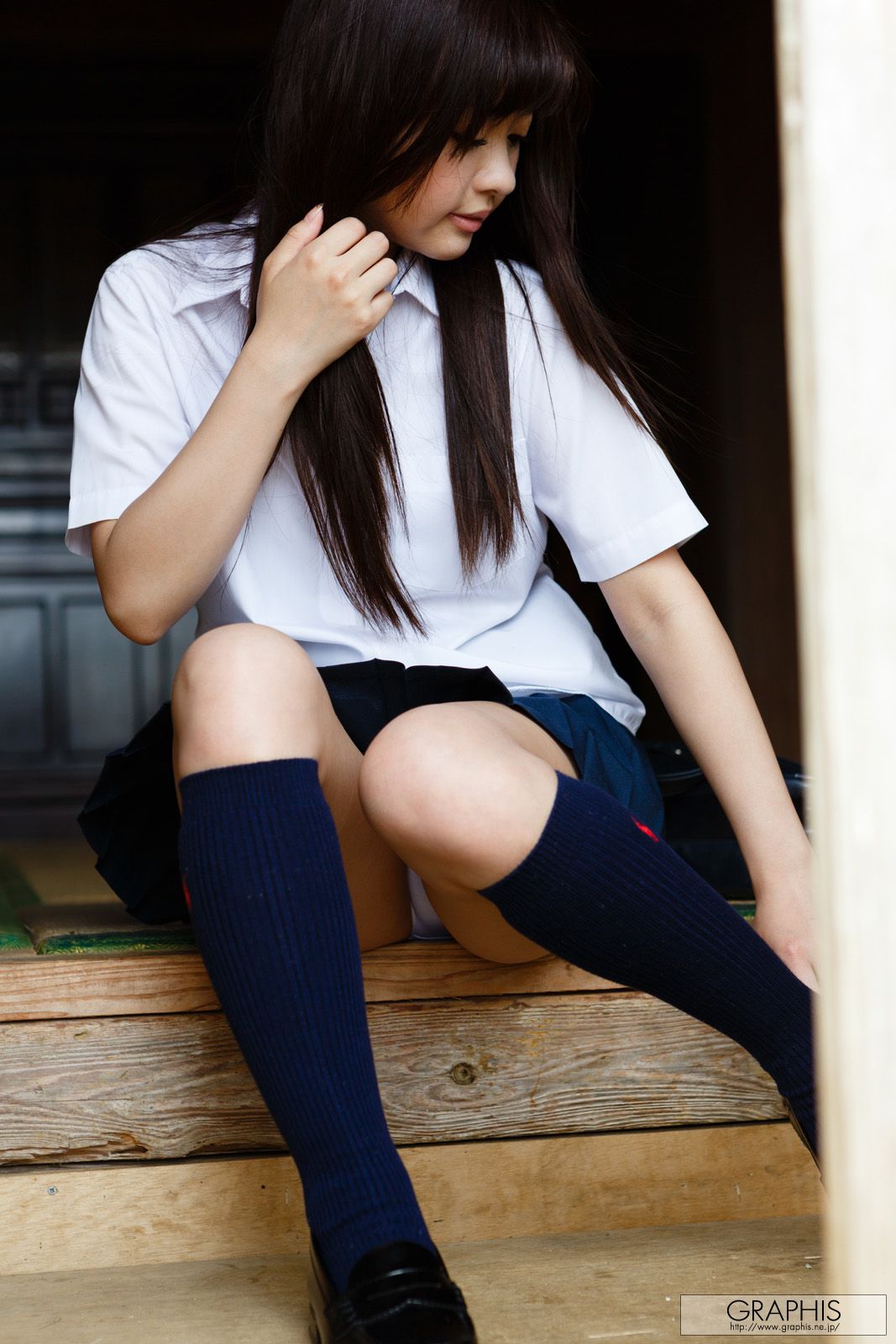 葉山めい/叶山芽衣  First Gravure 初脱ぎ娘-图30