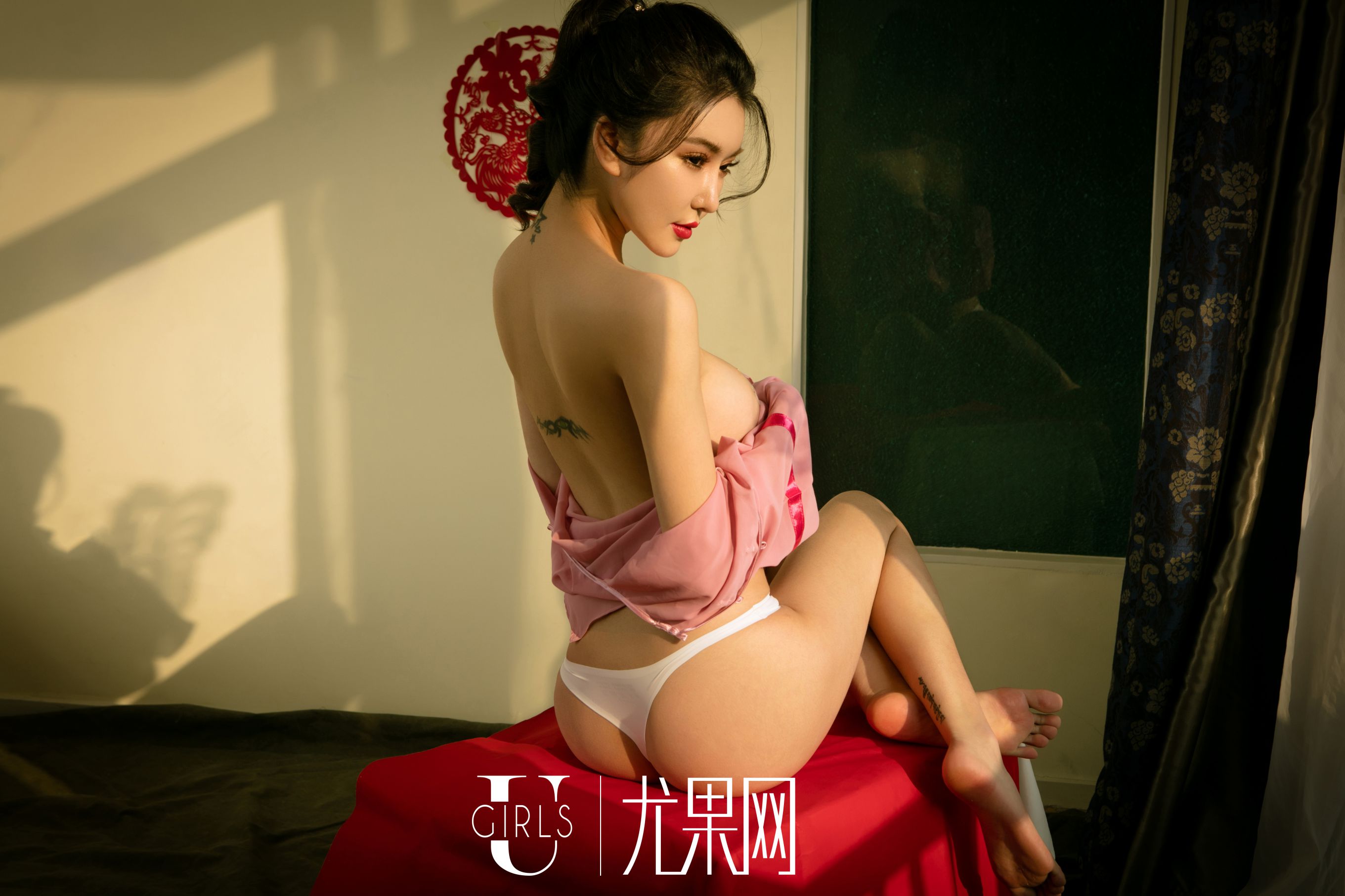 U245 宁然、Mikka、施诗《鸡祥如意》新年主题写真大片-图34