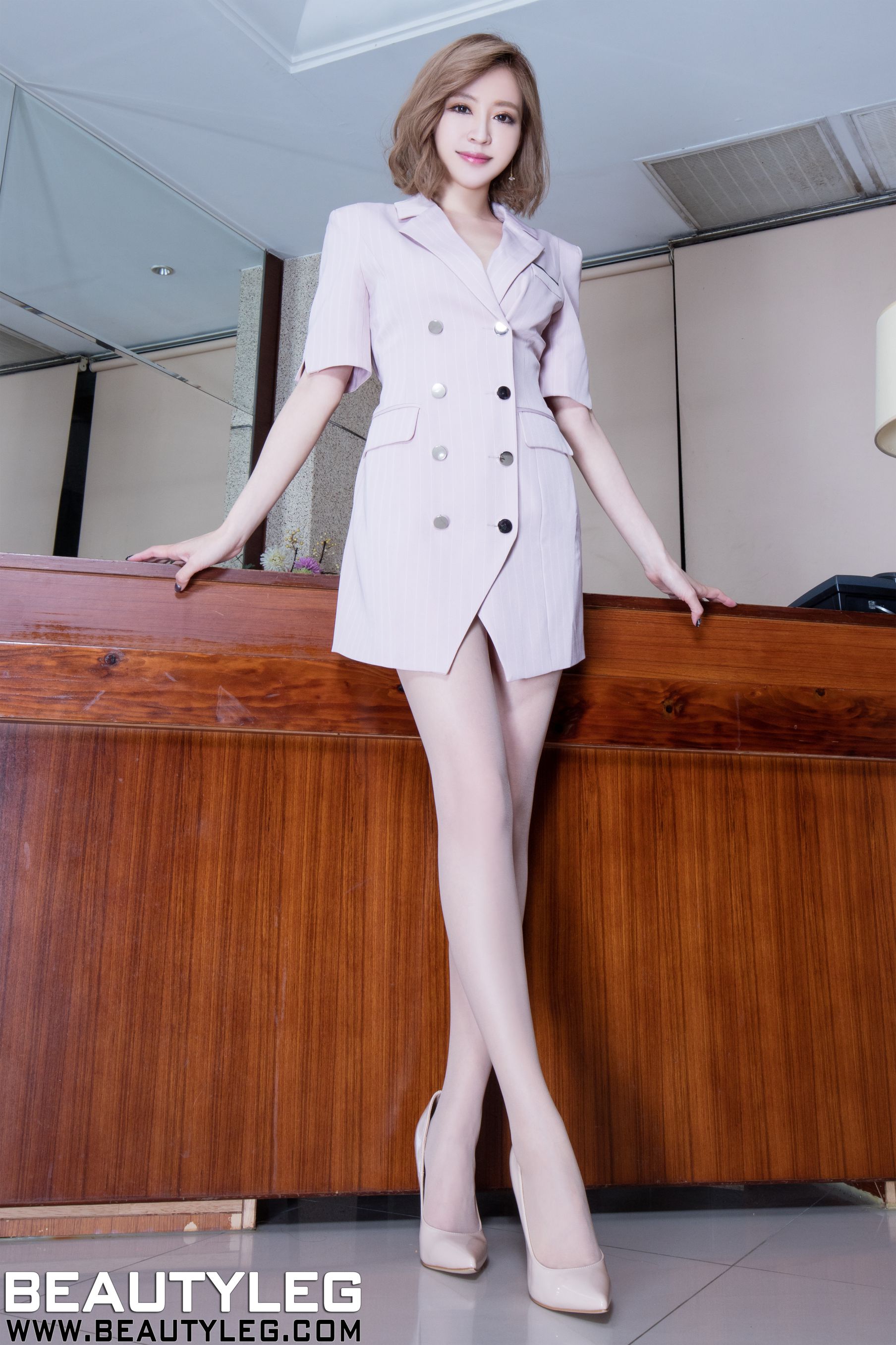 No.1416 倪千凌Lucy 丝袜美腿-图1