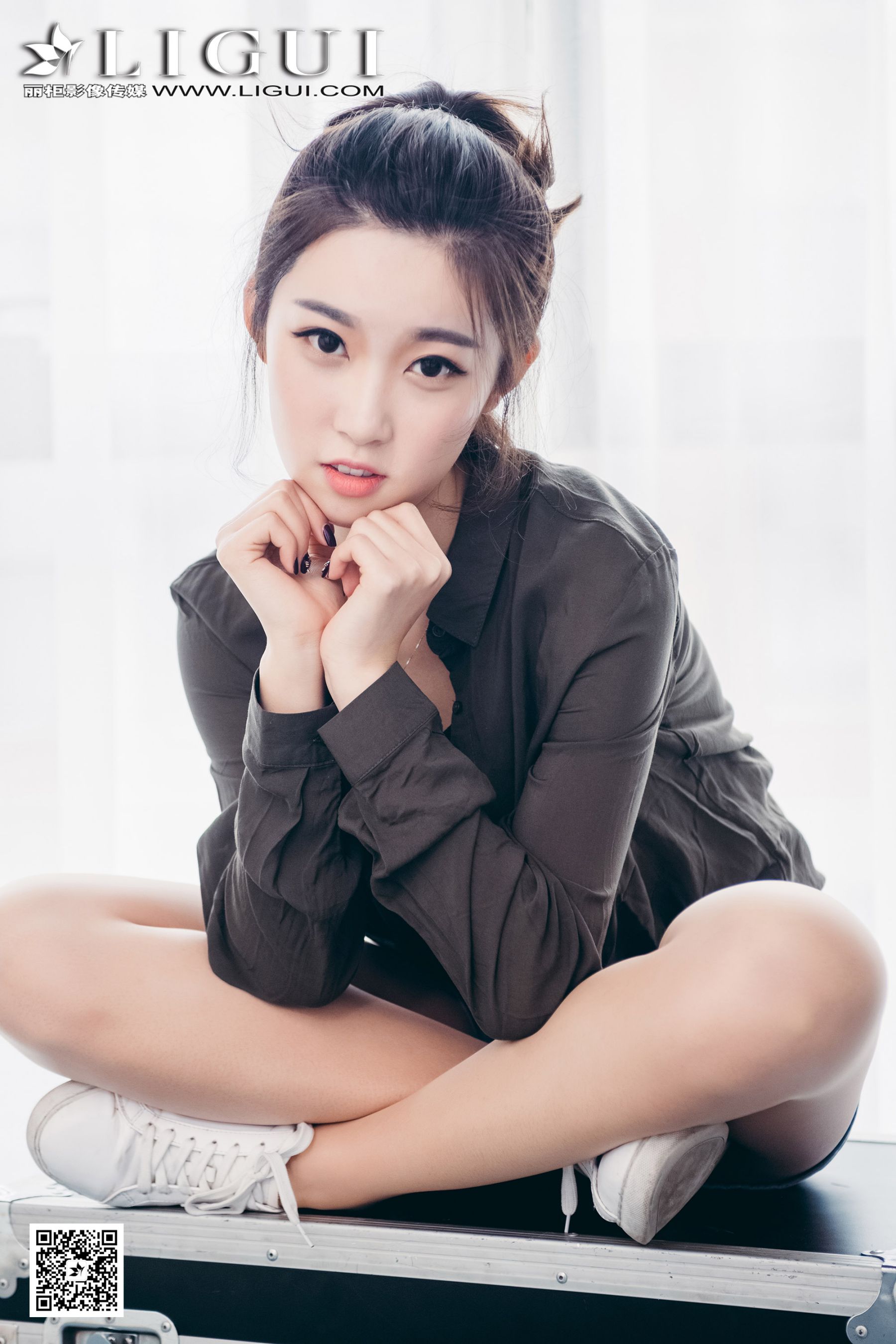 Model 筱筱《甜美热裤少女》-图0