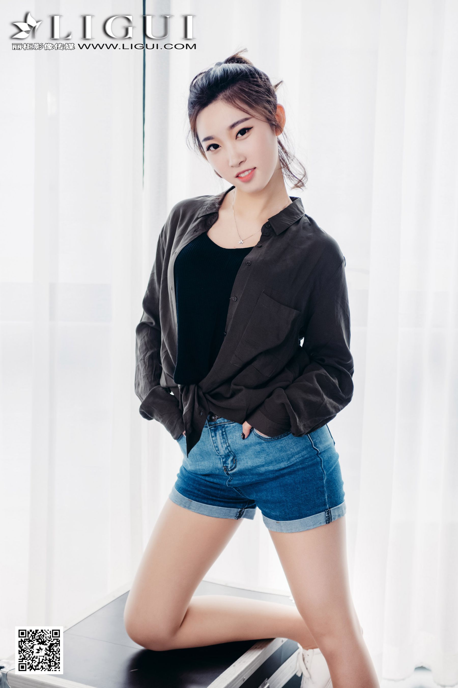 Model 筱筱《甜美热裤少女》-图9