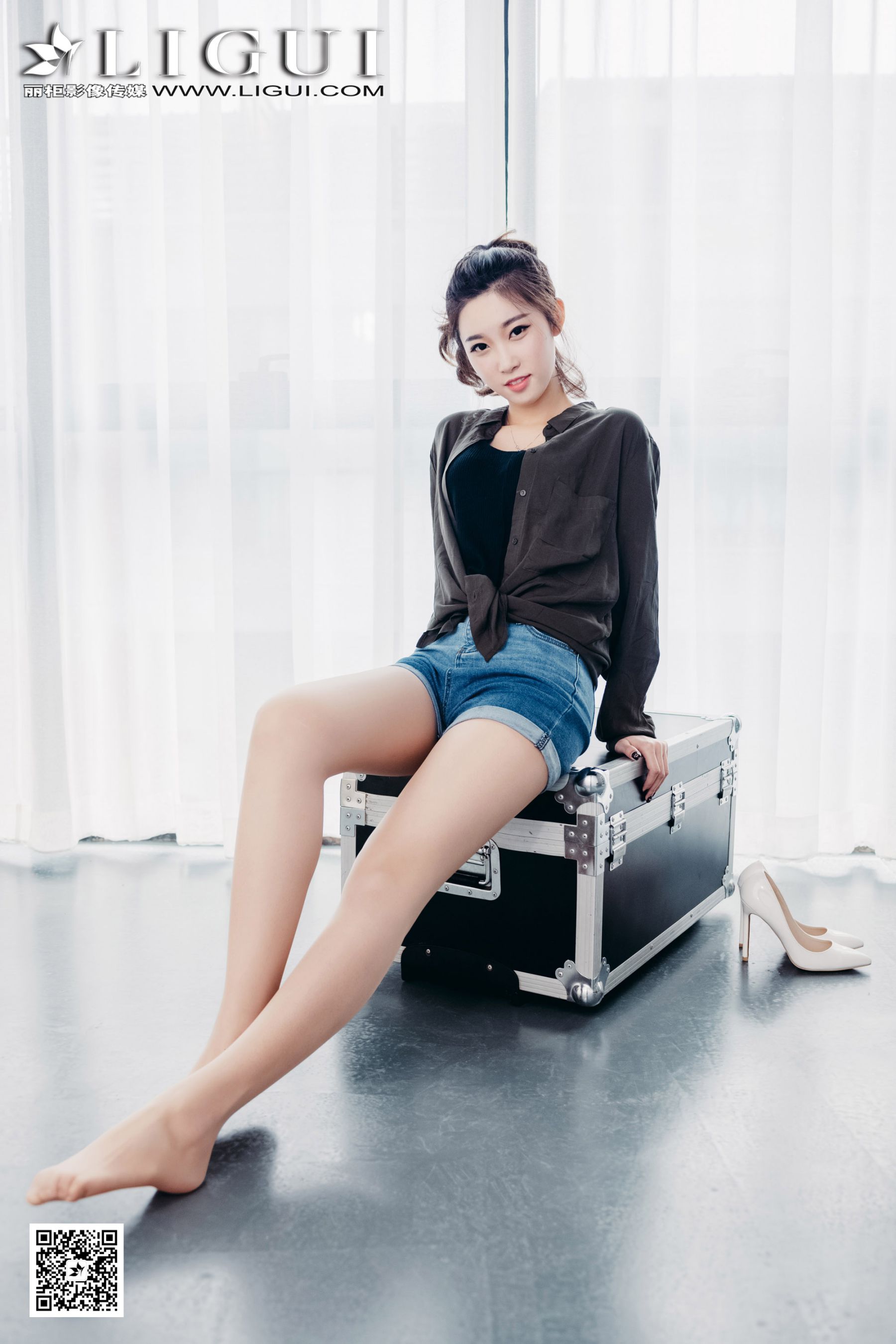 Model 筱筱《甜美热裤少女》-图11