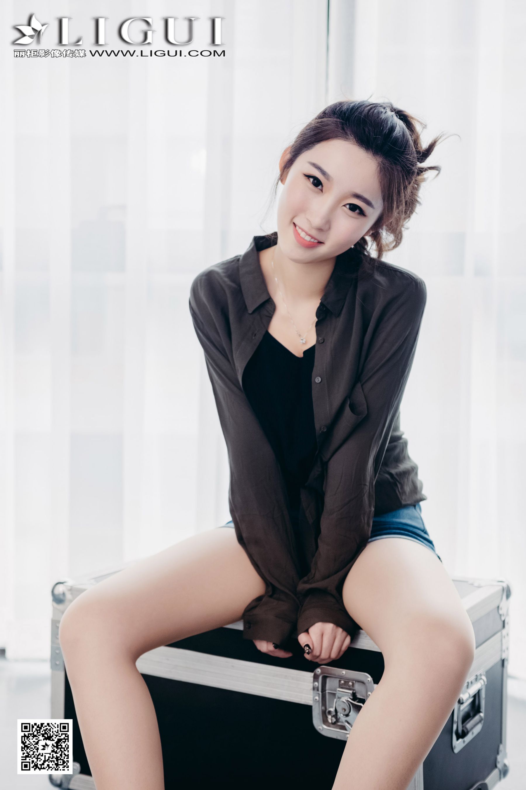 Model 筱筱《甜美热裤少女》-图6