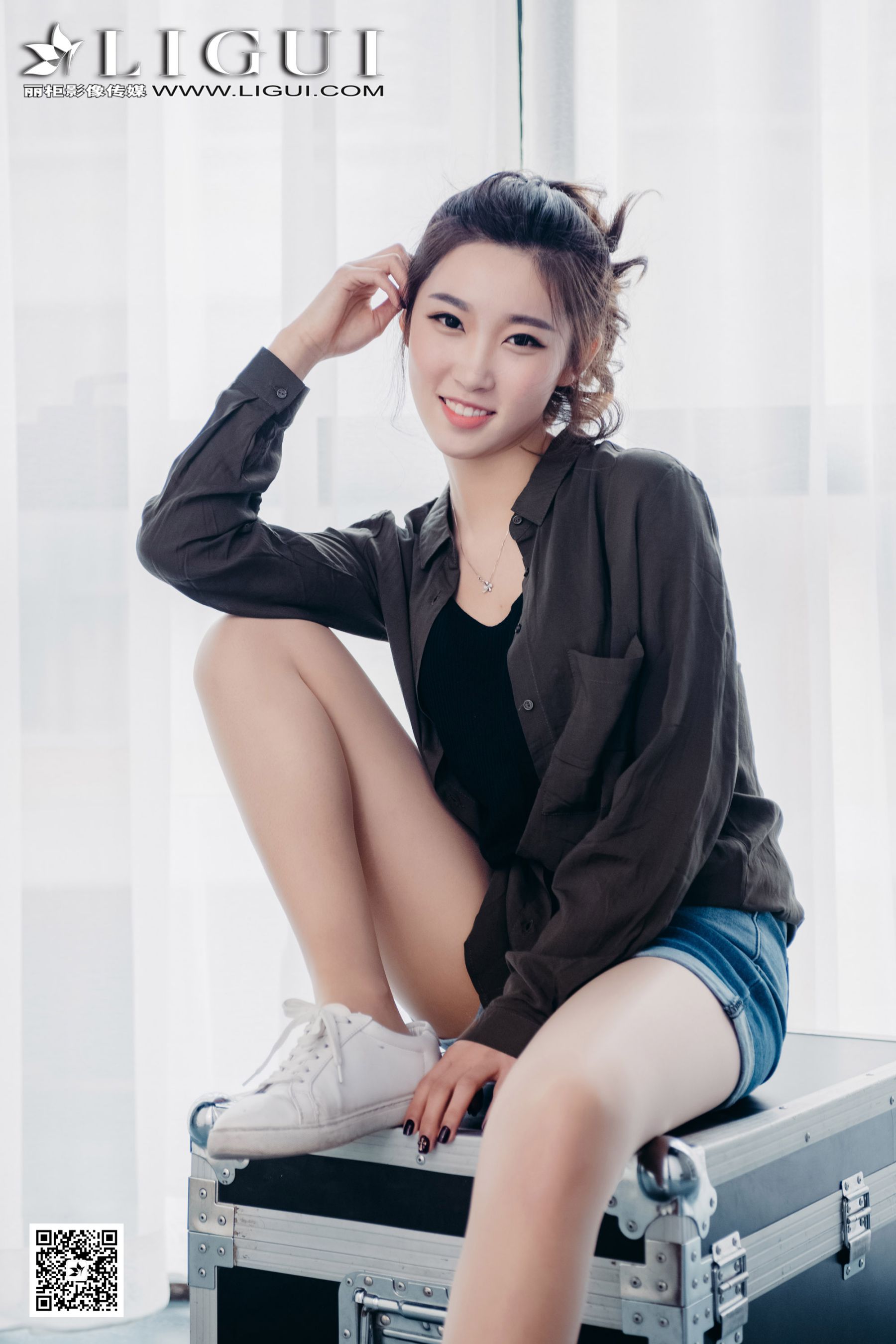 Model 筱筱《甜美热裤少女》-图7