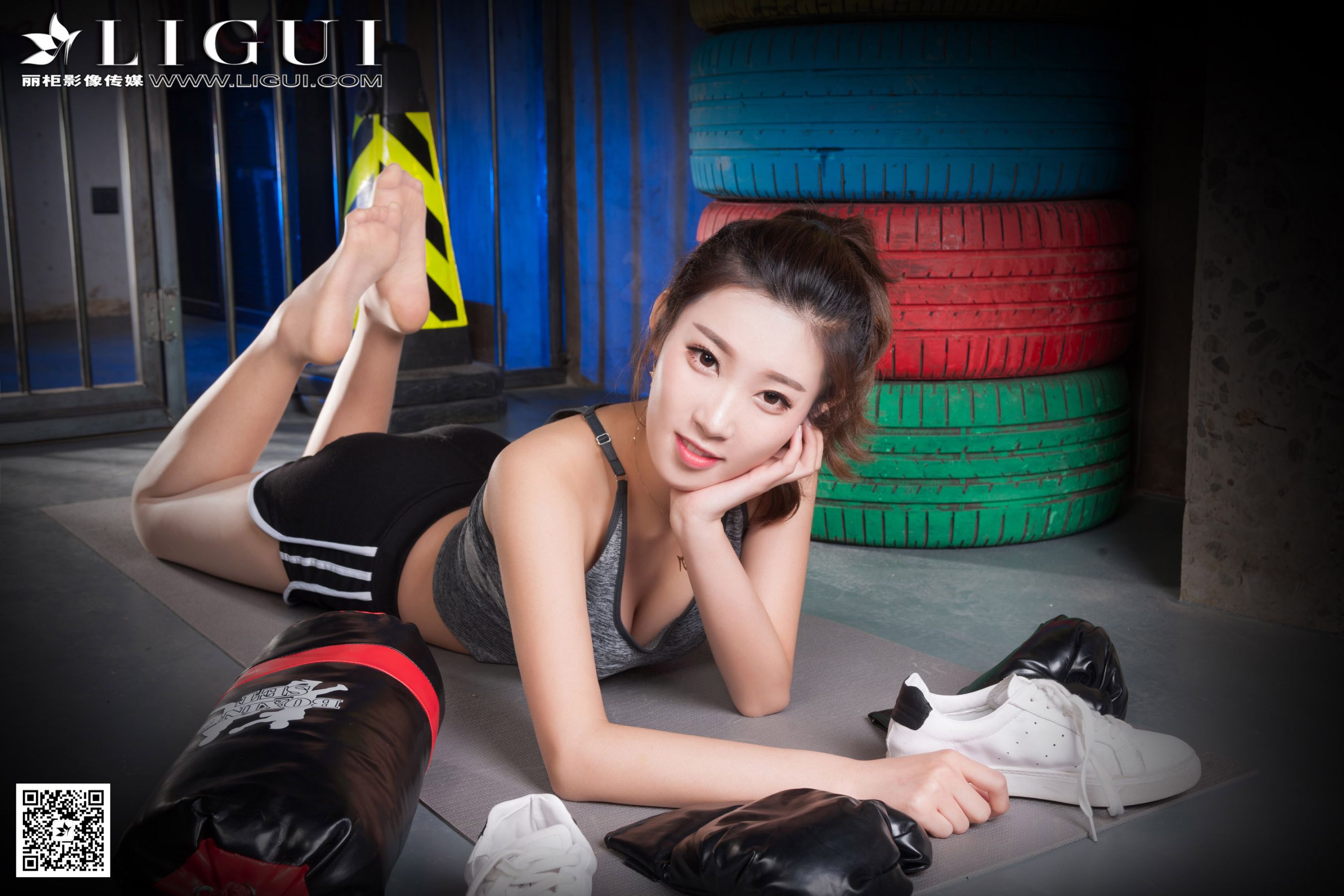 筱筱《拳击少女丝足》-图22
