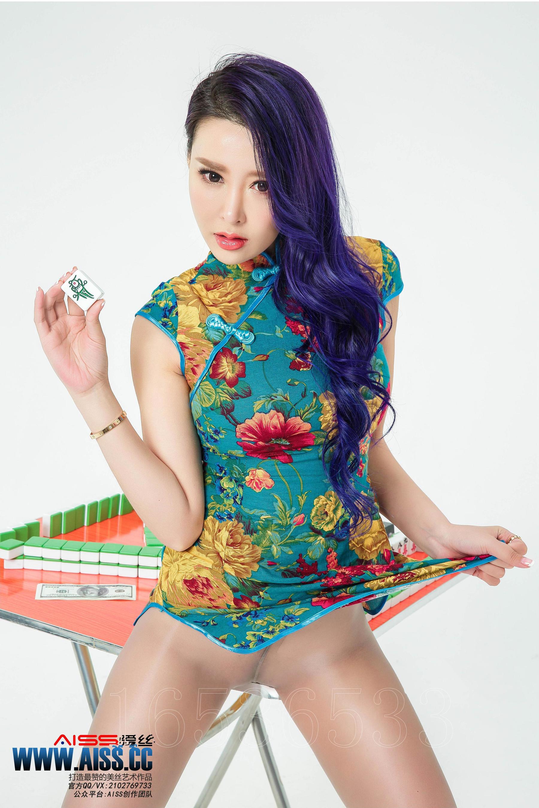索菲Sofia/欣杨/陈雅漫 《新春特辑+美丝麻将》-图31