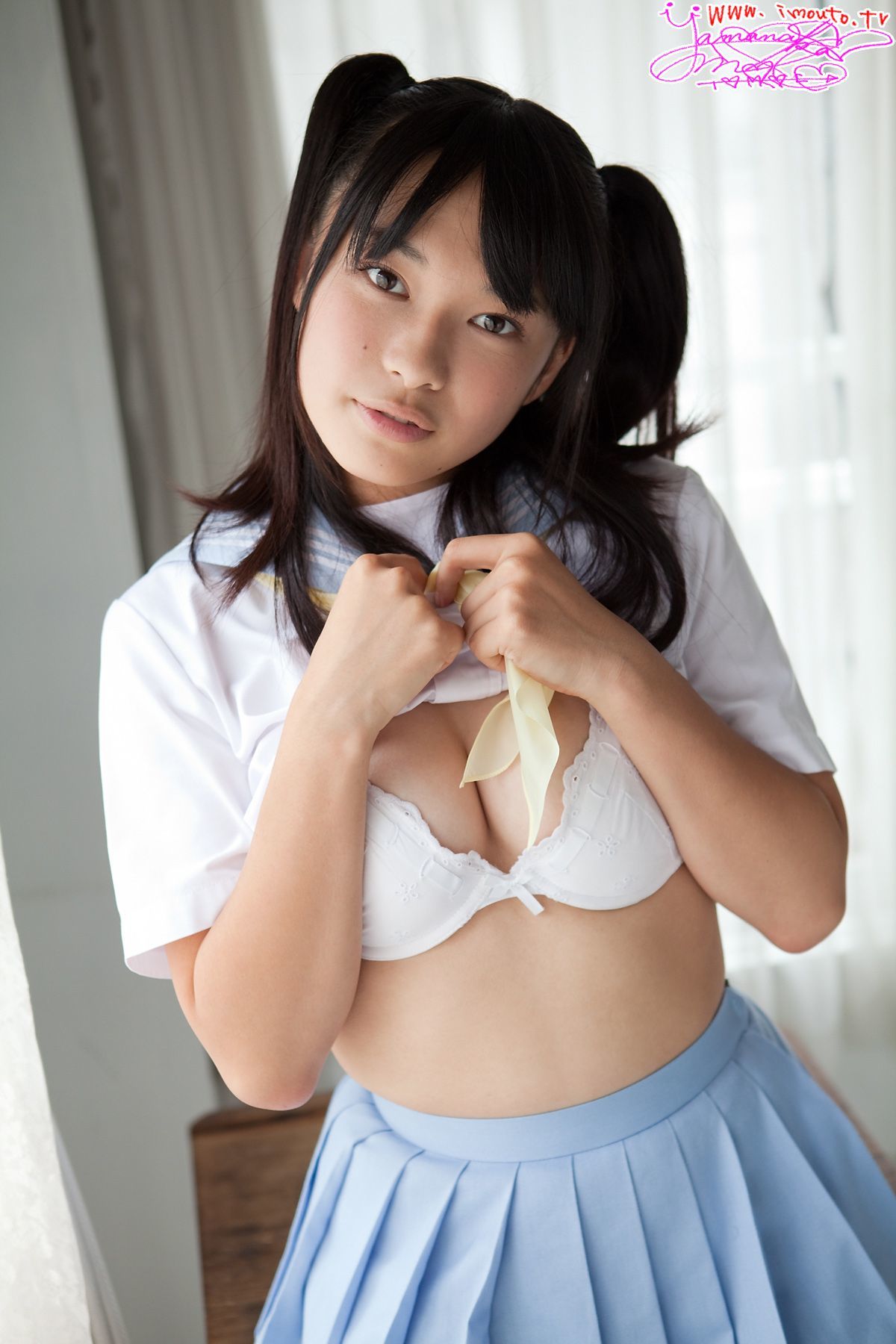 山中知惠 ~ cosplay 学生装诱惑-图45