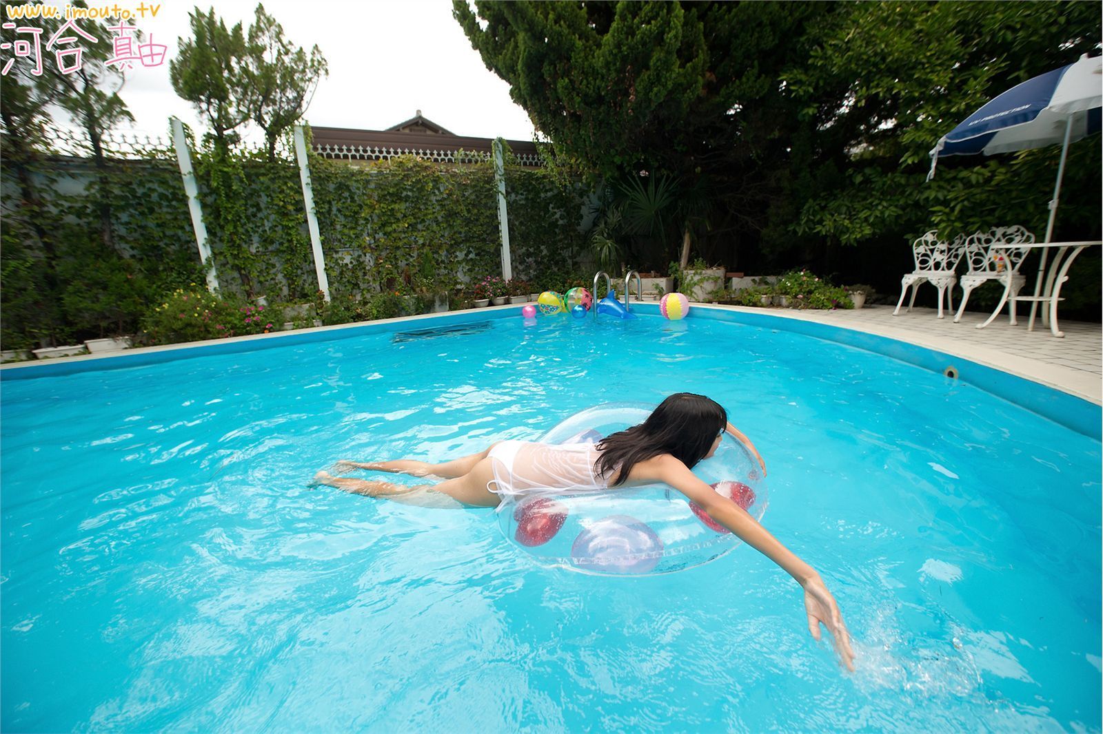 河合真由 ~ holiday kawai03 泳池篇-图58