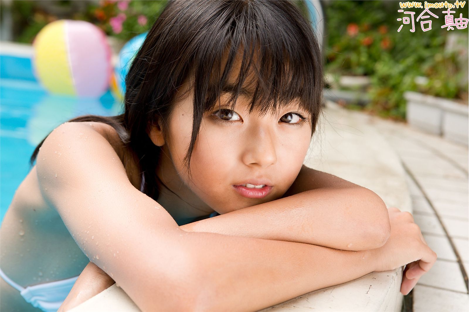 河合真由 ~ holiday kawai03 泳池篇-图82