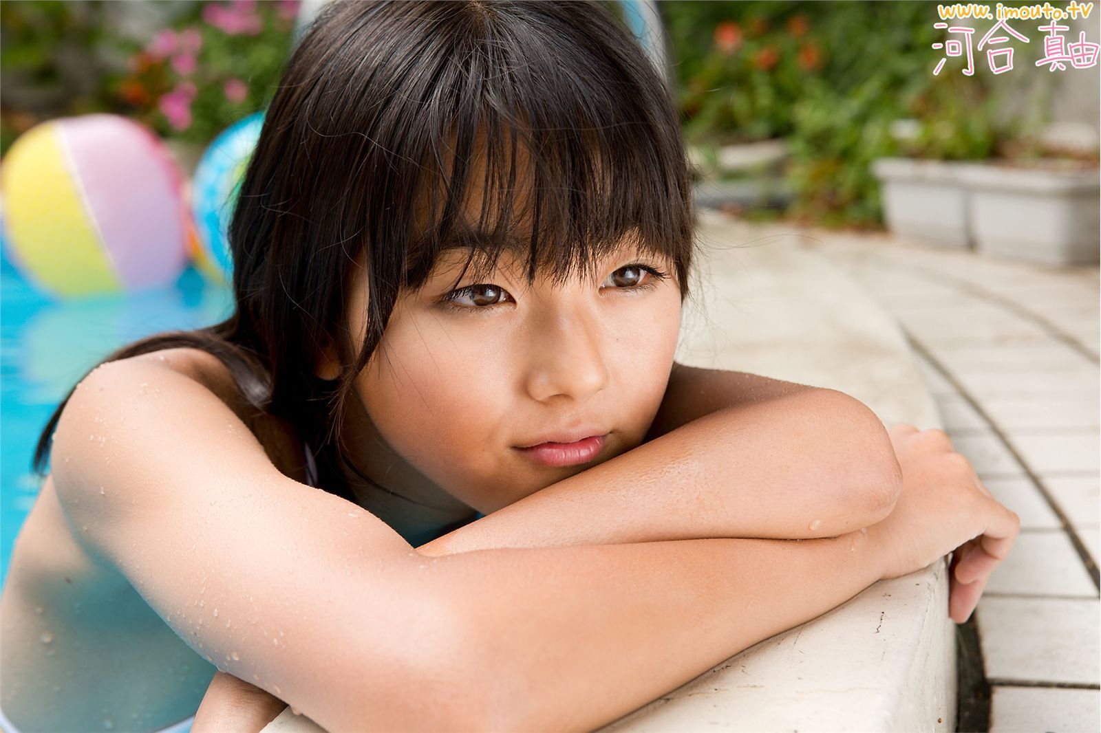 河合真由 ~ holiday kawai03 泳池篇-图83