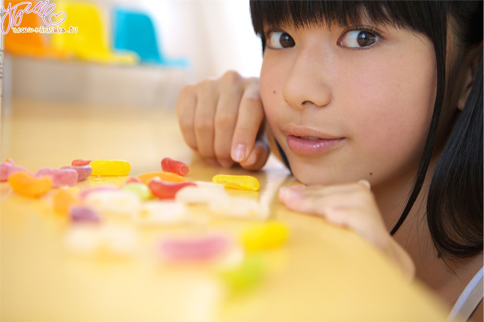 山中知恵 Tomoe Yamanaka 第一部  现役女子高生-图77