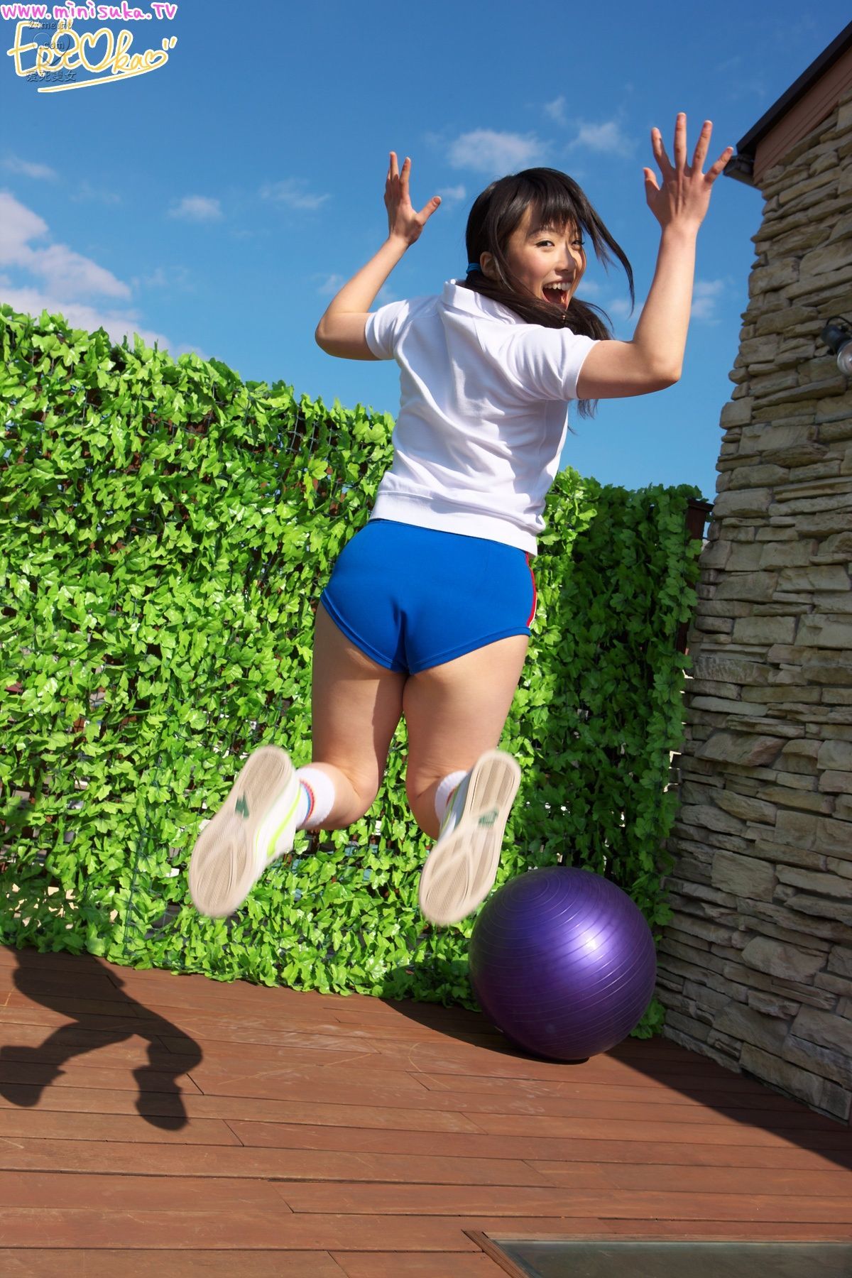 丘英莉 Eri Okr  现役女子高生-图3