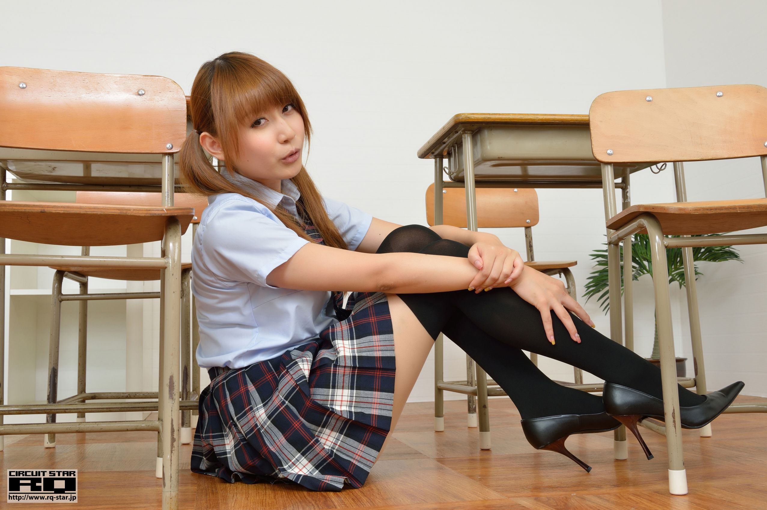 NO.00687 Manon Natsukawa 夏川マノン School Girl 校服系列 写真集-图40