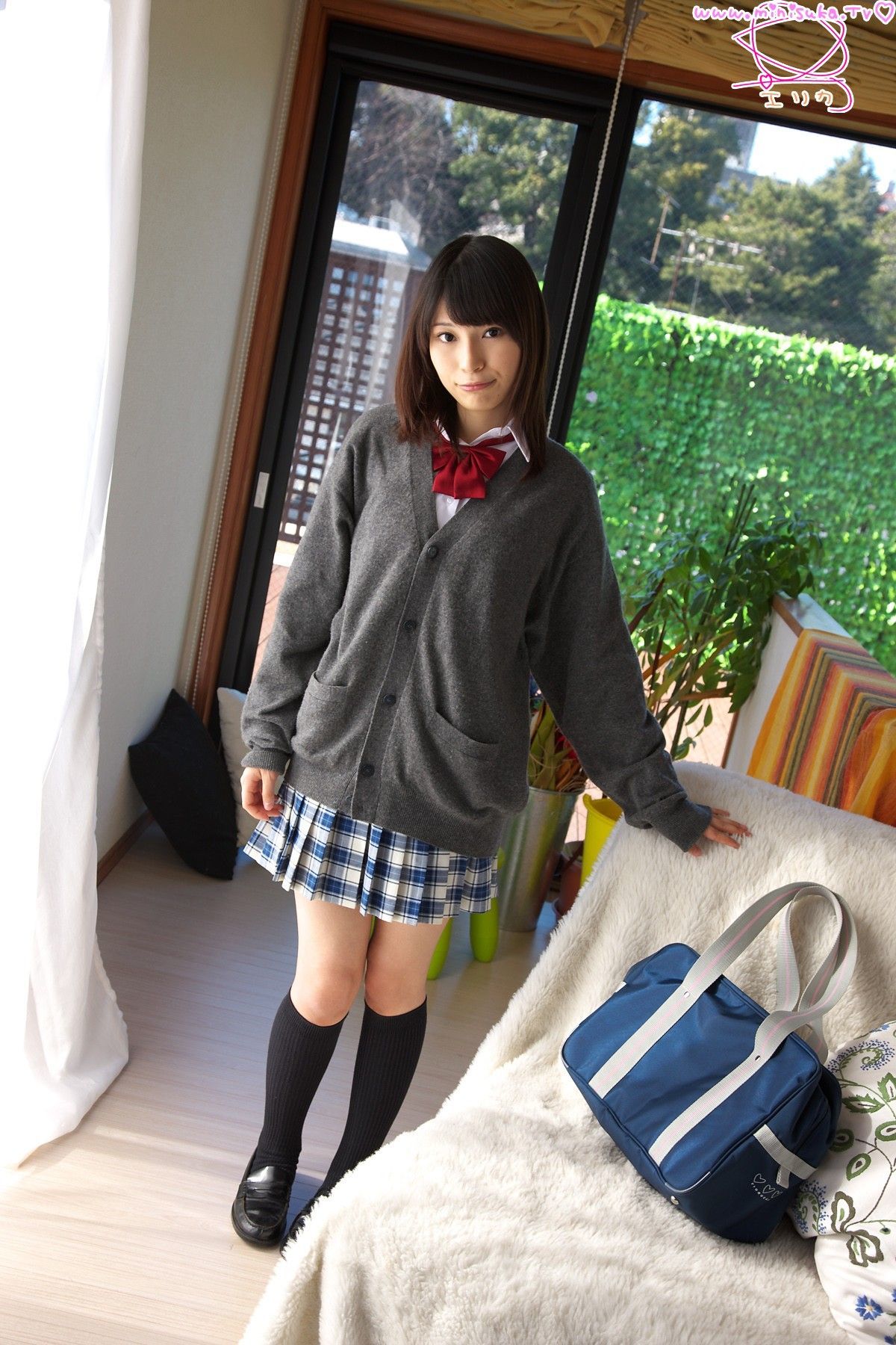 寿エリカ/寿绘里香 Erika 现役女子高生-图18