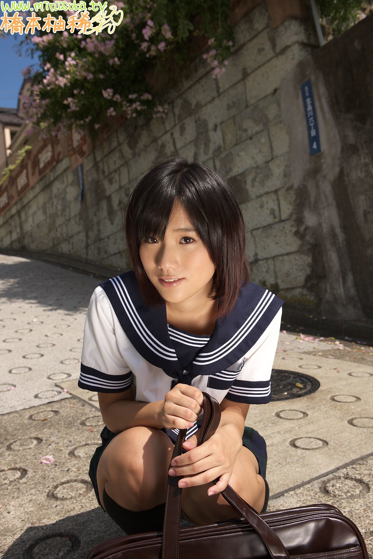 橋本柚稀 制服ギャラリ 第一部-图1