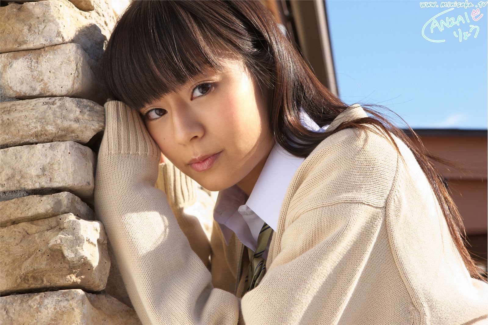 安西涼生 Ryo Anzai  现役女子高生-图15