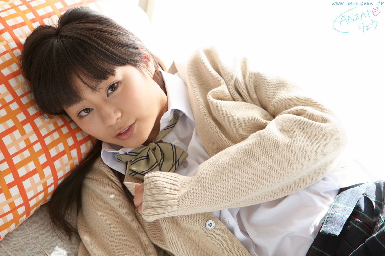 安西涼生 Ryo Anzai  现役女子高生-图26