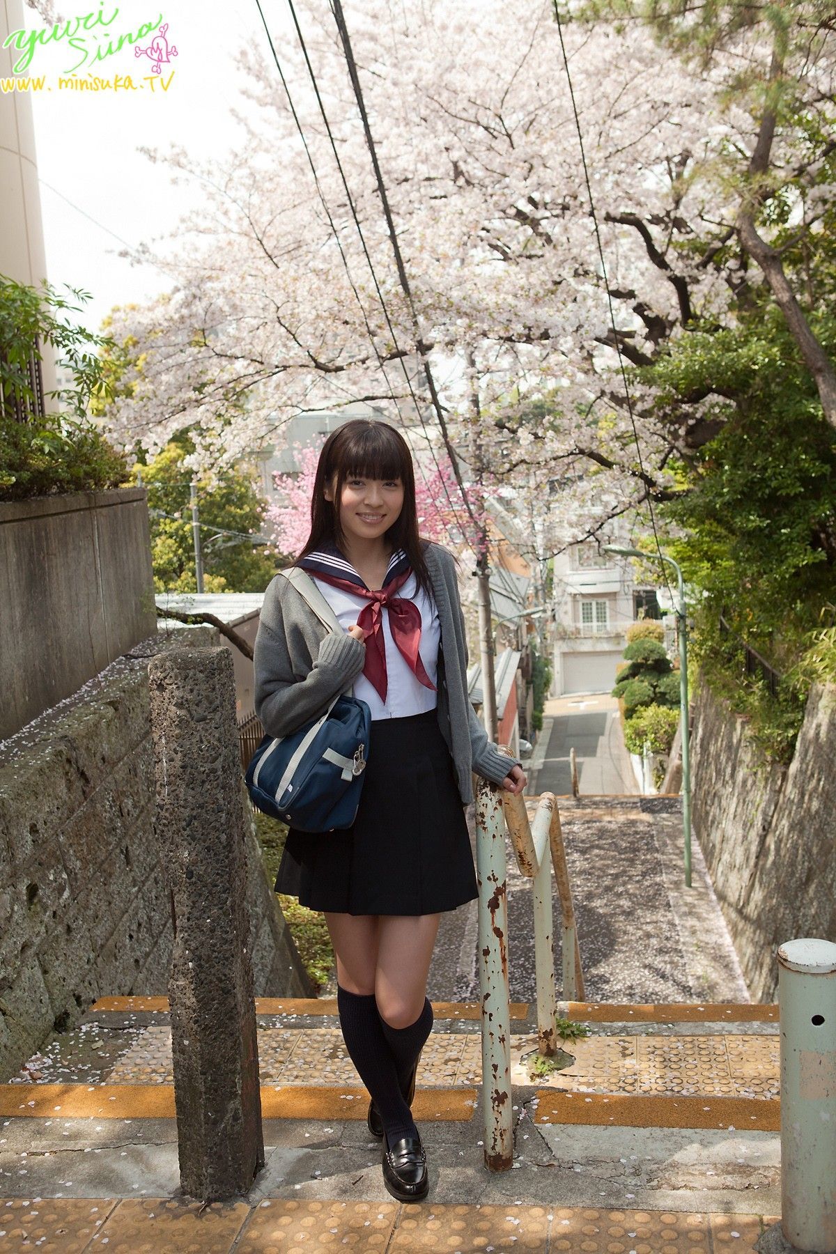 椎名遊莉 Yuuri Shiina 现役女子高生-图0