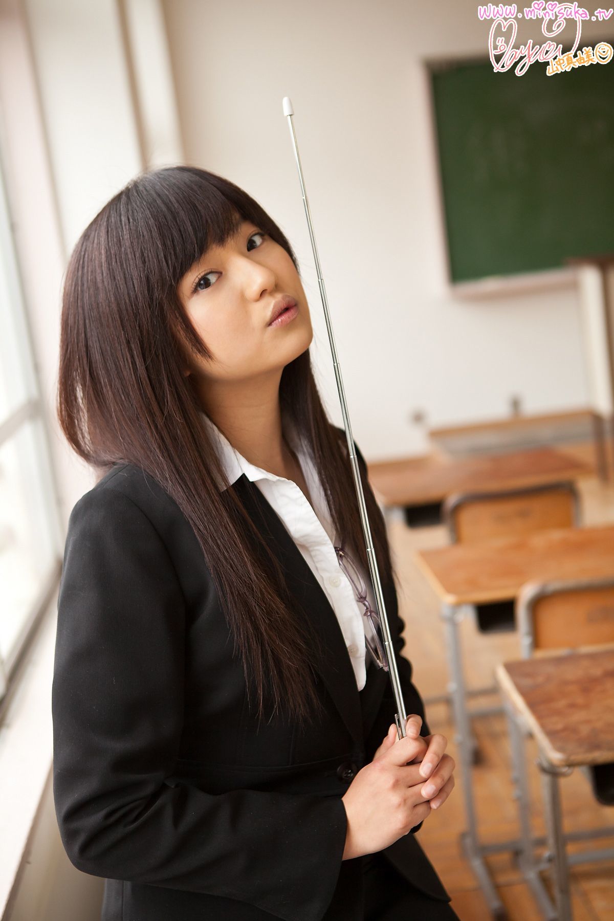 山中真由美 第七部《黑丝女教师系列》  Stage2 Gallery Kana-图14