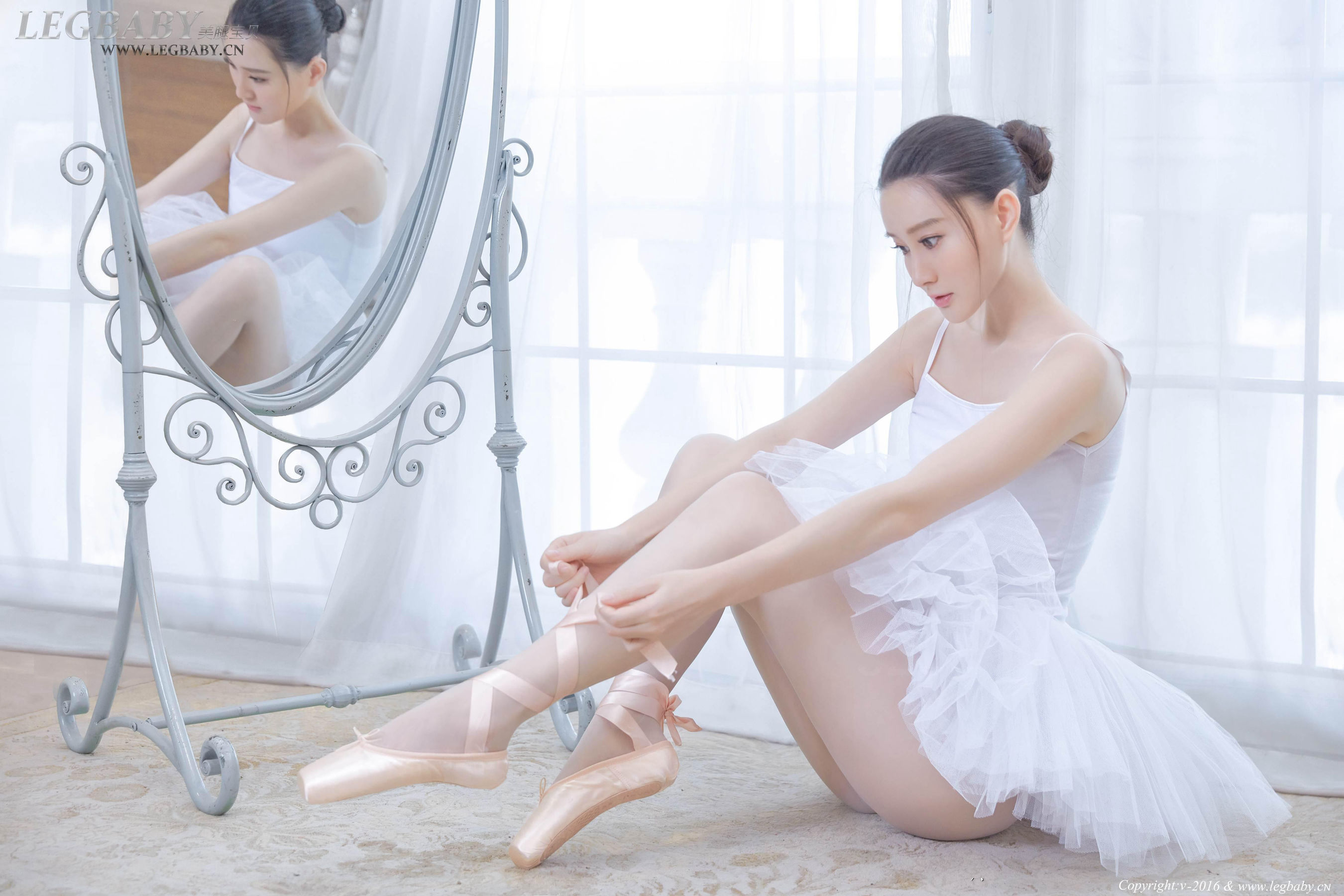 潇潇《芭蕾女孩》  V027-图30